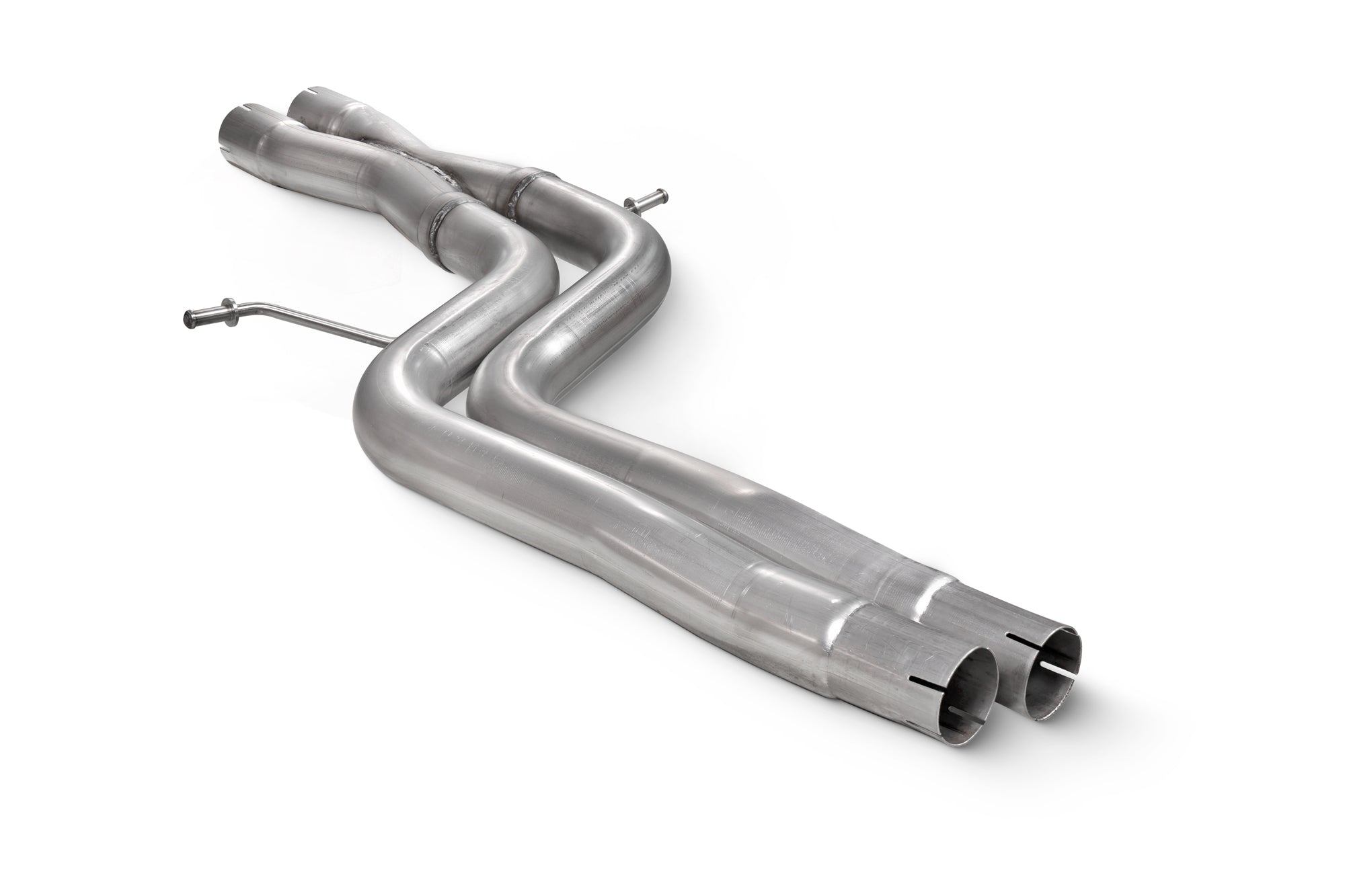 Scorpion Exhausts center silencer delete pipe with X-pipe for Audi S4 B8/8.5 and S5 V6 quattro models, 2009-2017.