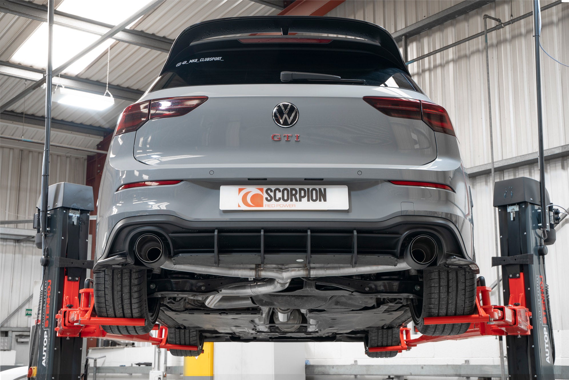 Scorpion Volkswagen Golf MK8 MK 8.5 GTI Clubsport Resonated GPF-Back Exhaust - product image 6