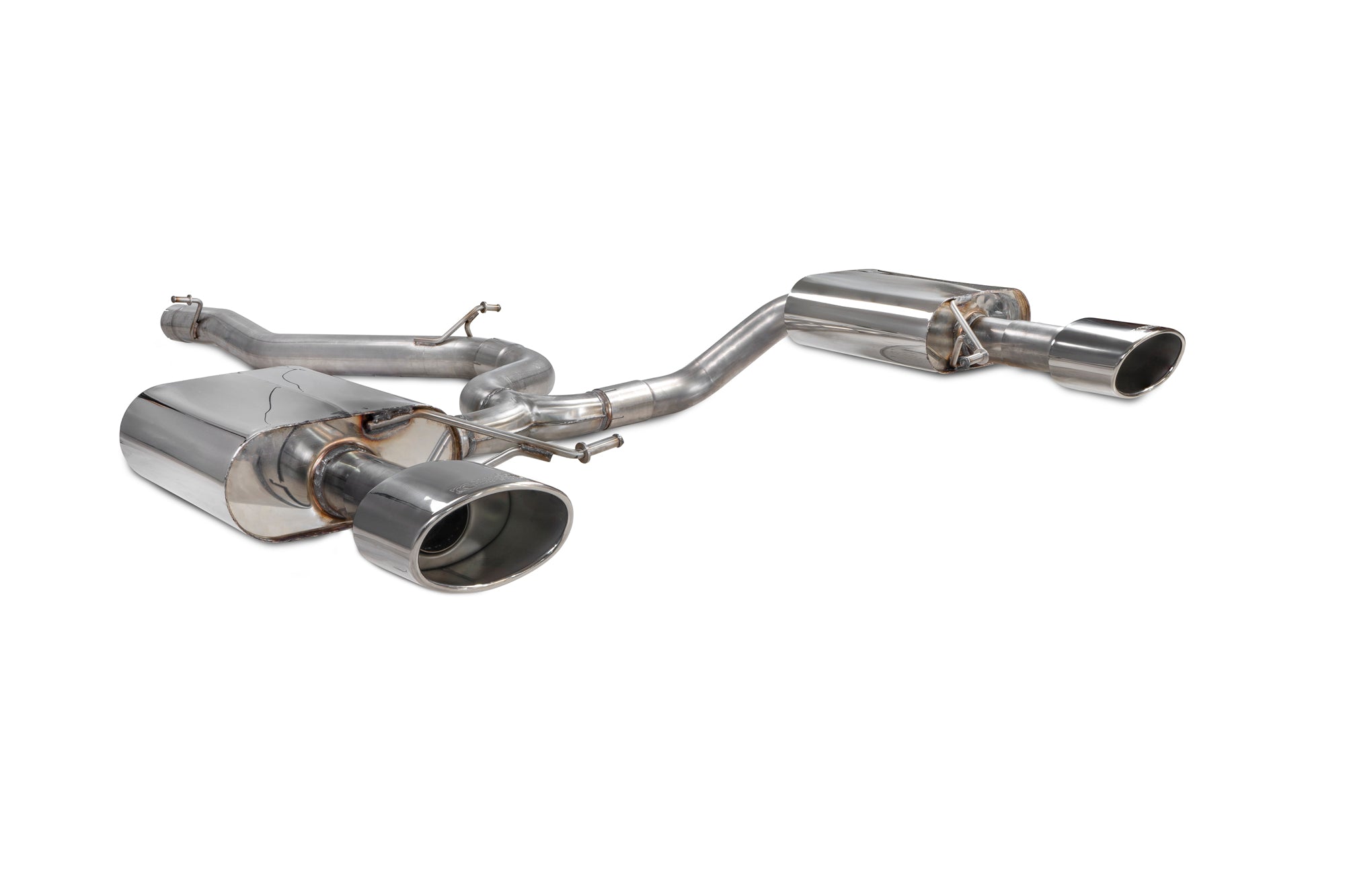 Scorpion Seat Leon Cupra ST 300 4Drive Non-Res GPF-Back Exhaust - product view - EVO R 155mm x 105mm