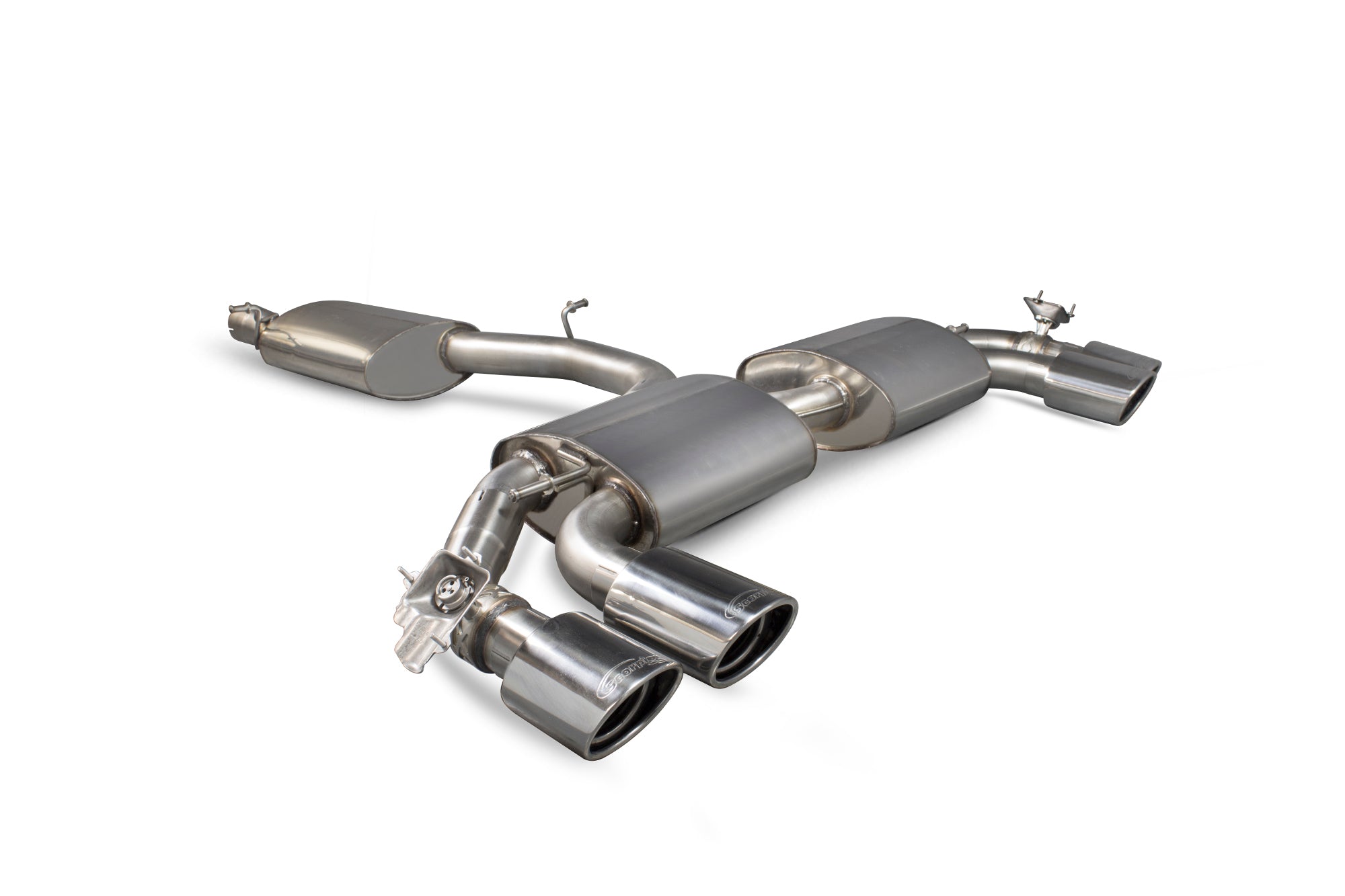 Scorpion Audi TT Mk3 MK3 Resonated Cat-Back Exhaust - product view