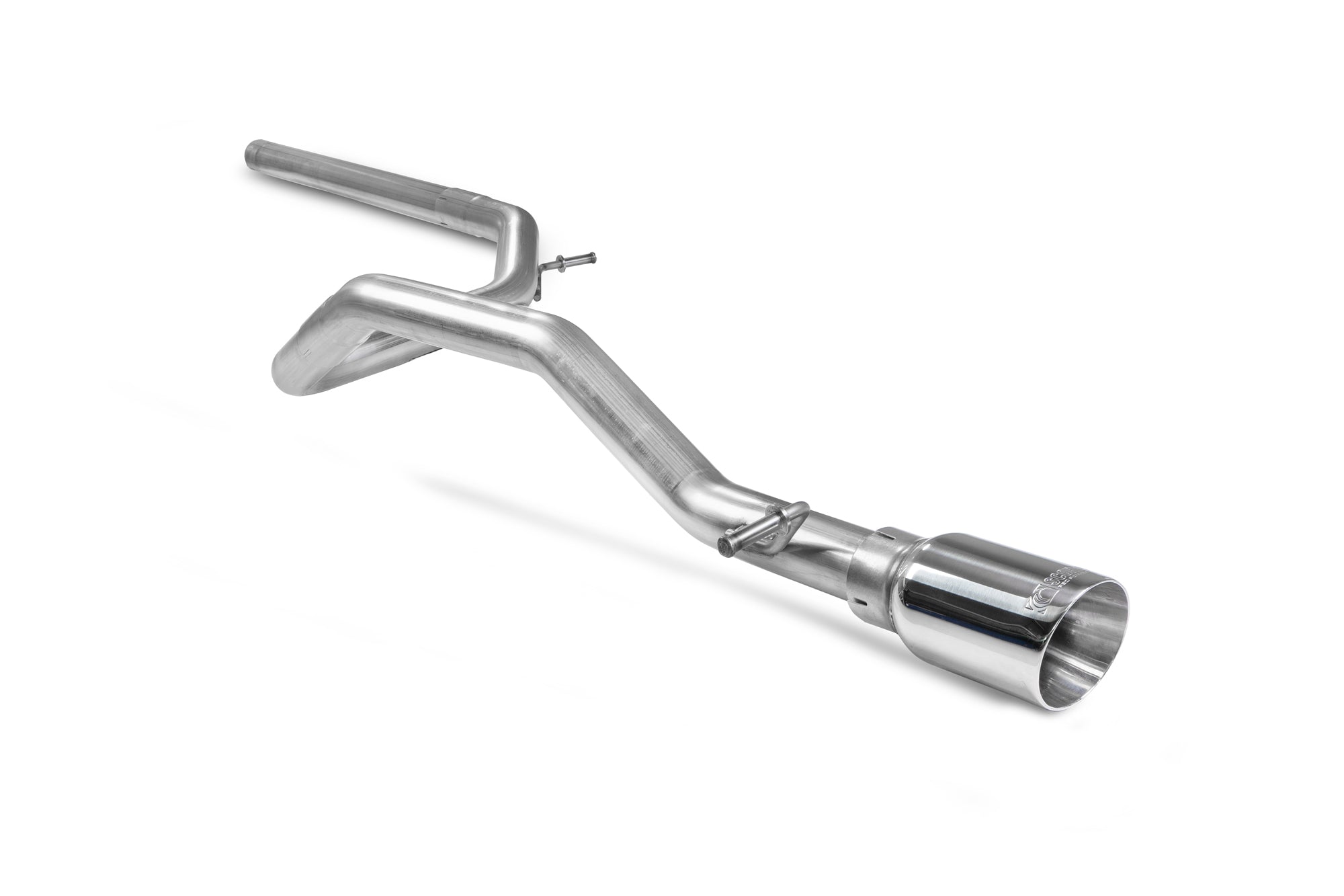 Scorpion Volkswagen UP! GTI UP! TSI Non-Res Cat-Back Exhaust - product view - Polished Daytona 90mm