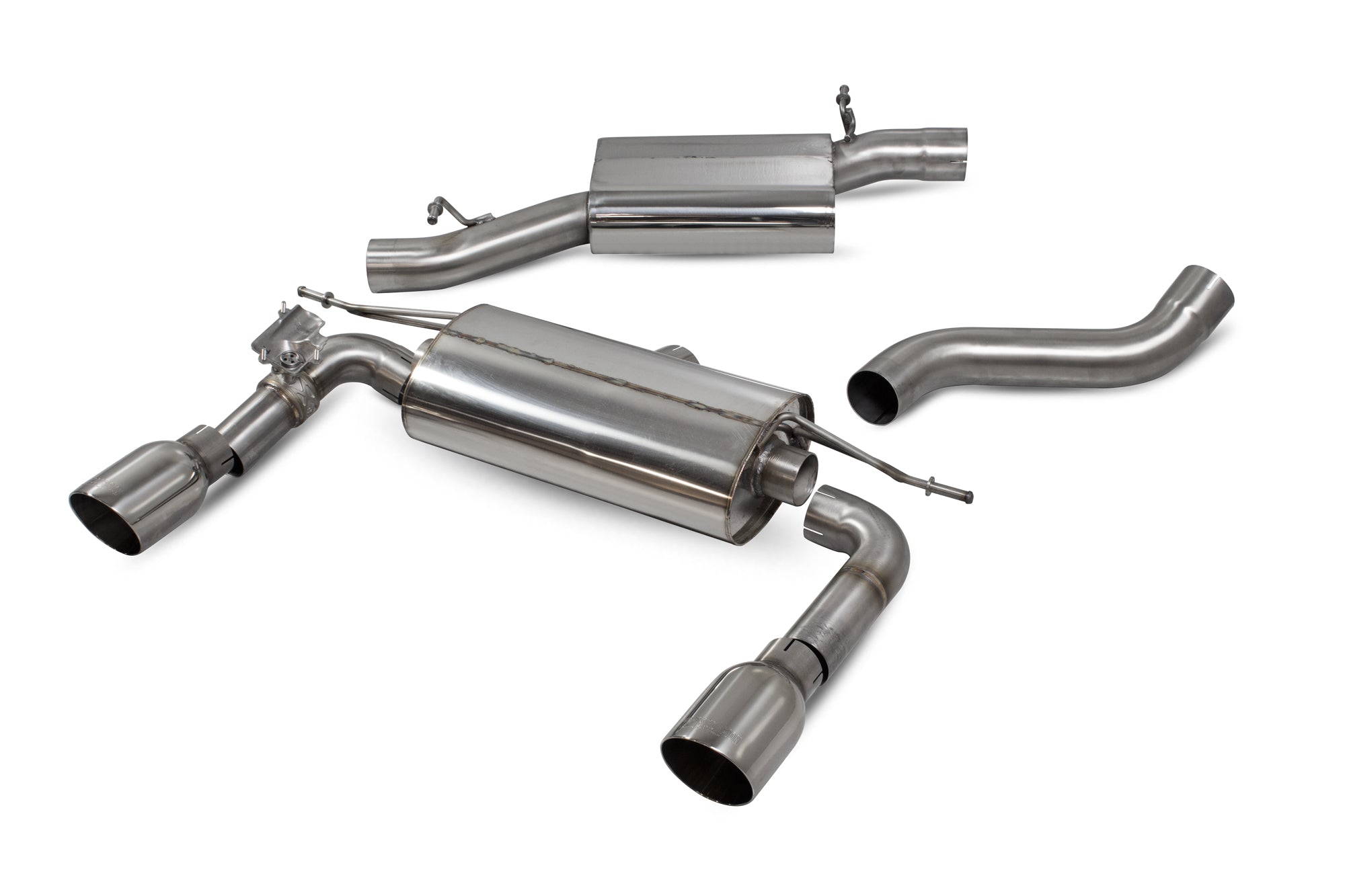 Scorpion Audi TT Mk3 MK3 2.0 Resonated Cat-Back Exhaust - product image 4