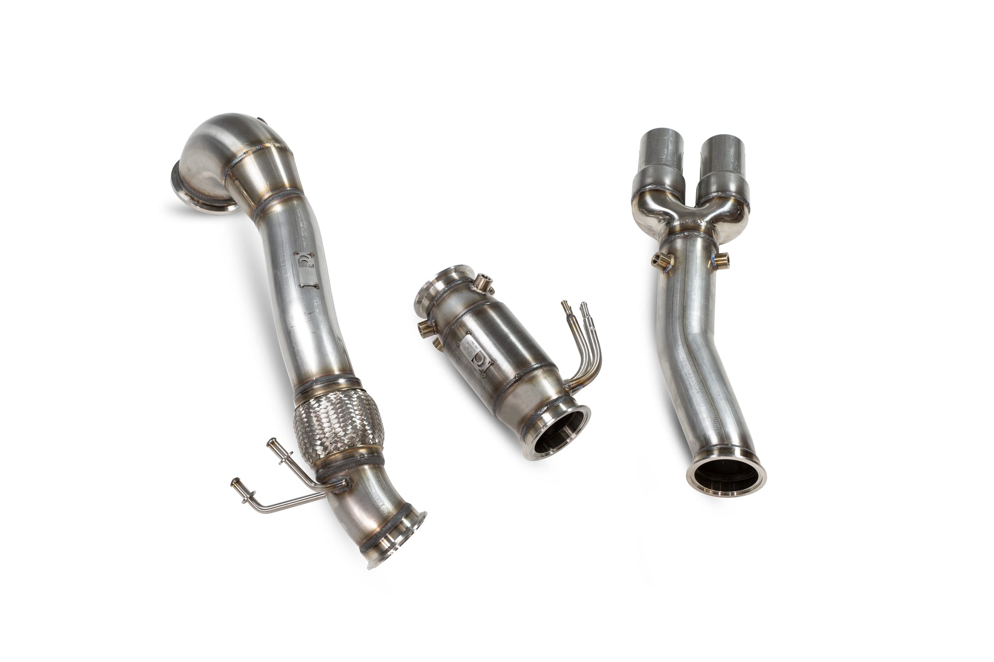 Scorpion Audi RS3 8V MK3 8Y Sports Cat Downpipe - kit view