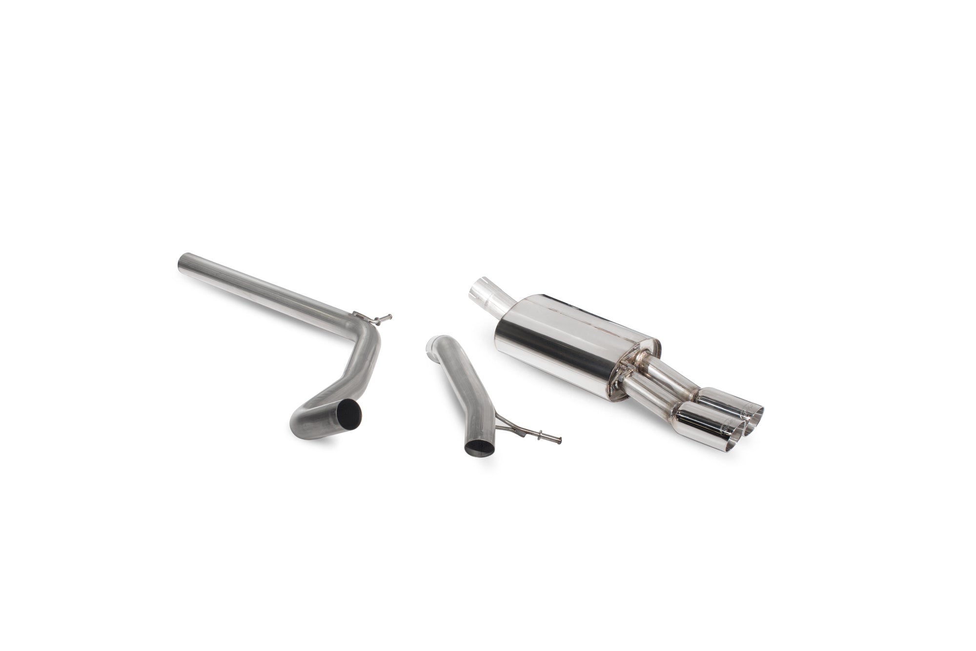 Scorpion Seat 1.2 TSI 6J 6P Non-Res Cat-Back Exhaust - kit view
