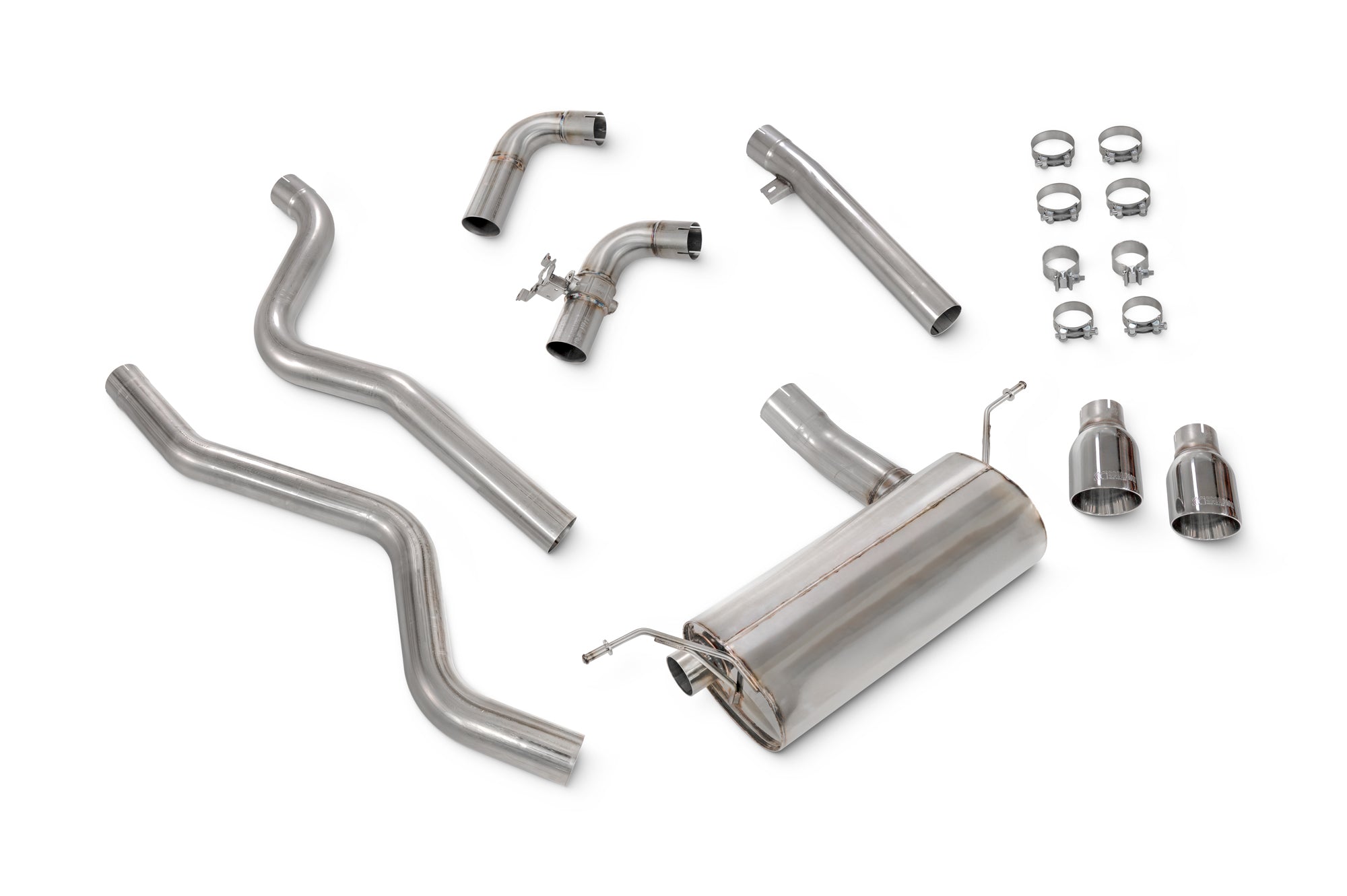 Scorpion BMW 3 Series F30 F31 F32 Non-Res Cat-Back Exhaust - kit view