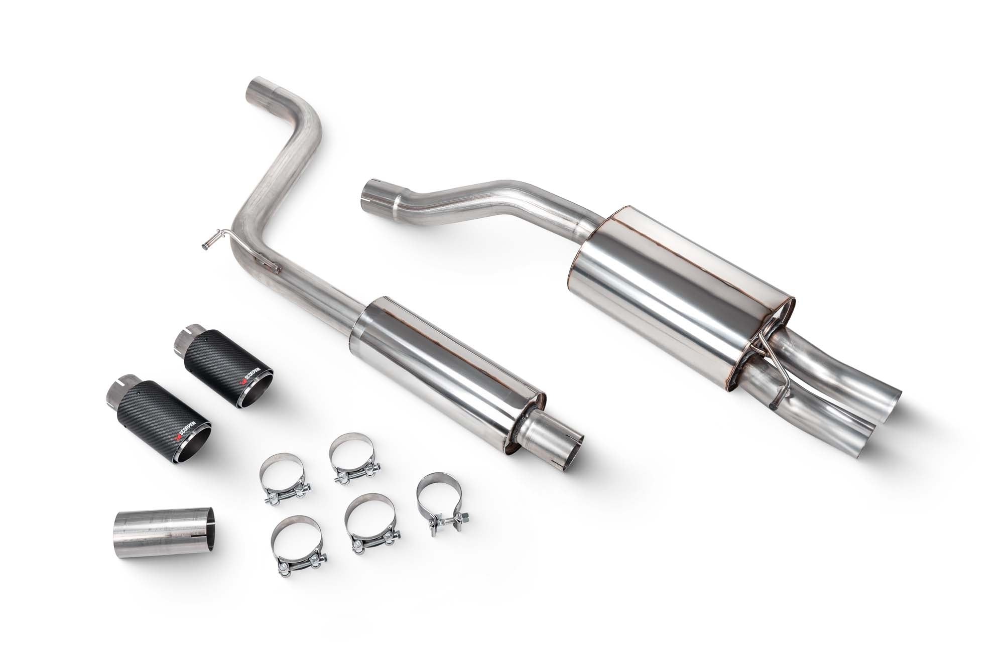 Scorpion Volkswagen Polo GTI AW (Facelift) GPF Model Resonated GPF-Back Exhaust - product image 8