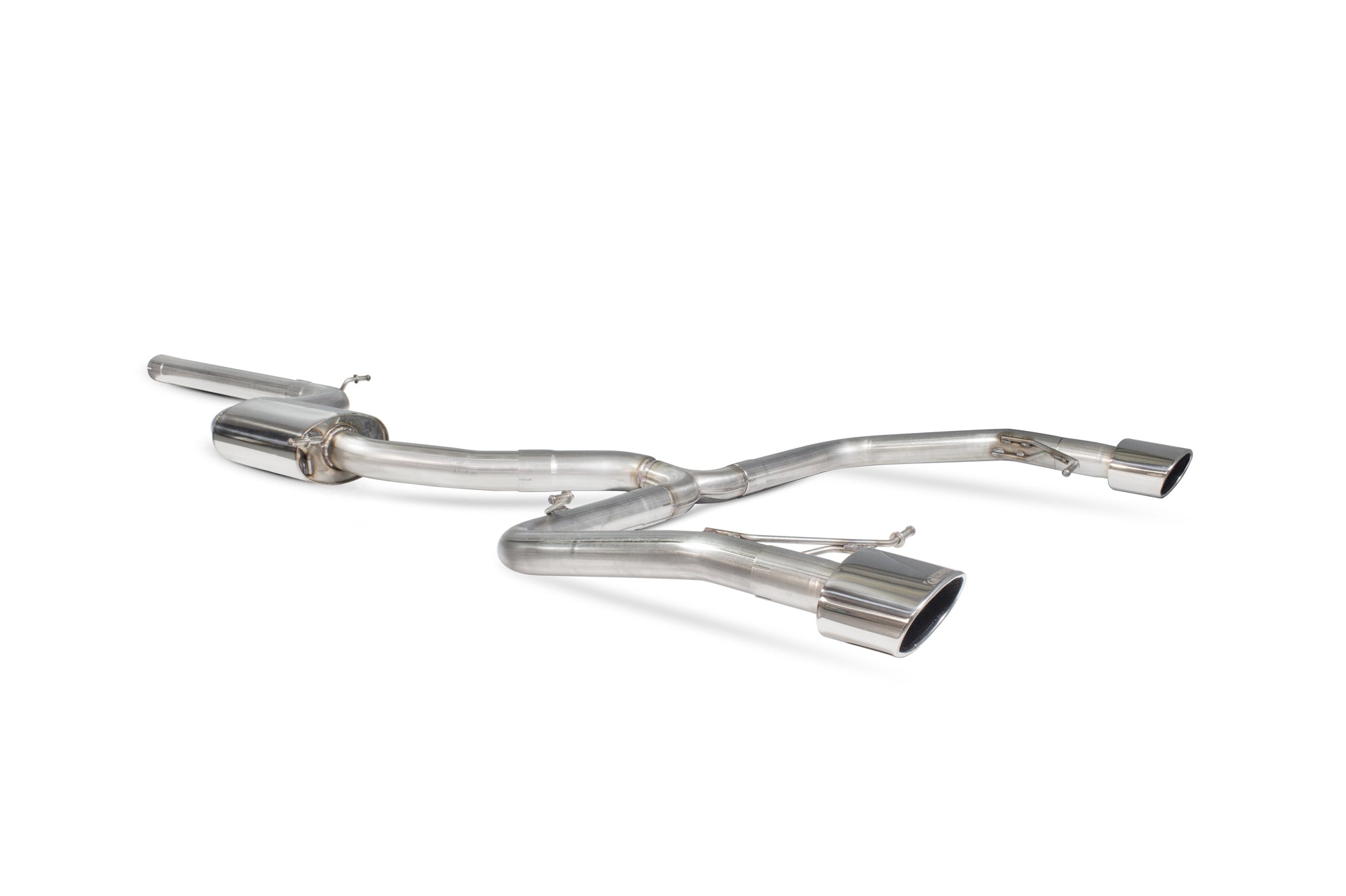 Scorpion Seat Leon Cupra 2.0 Tsi 280 290 ST Non-Res Cat-Back Exhaust - product view - EVO R 155mm x 105mm
