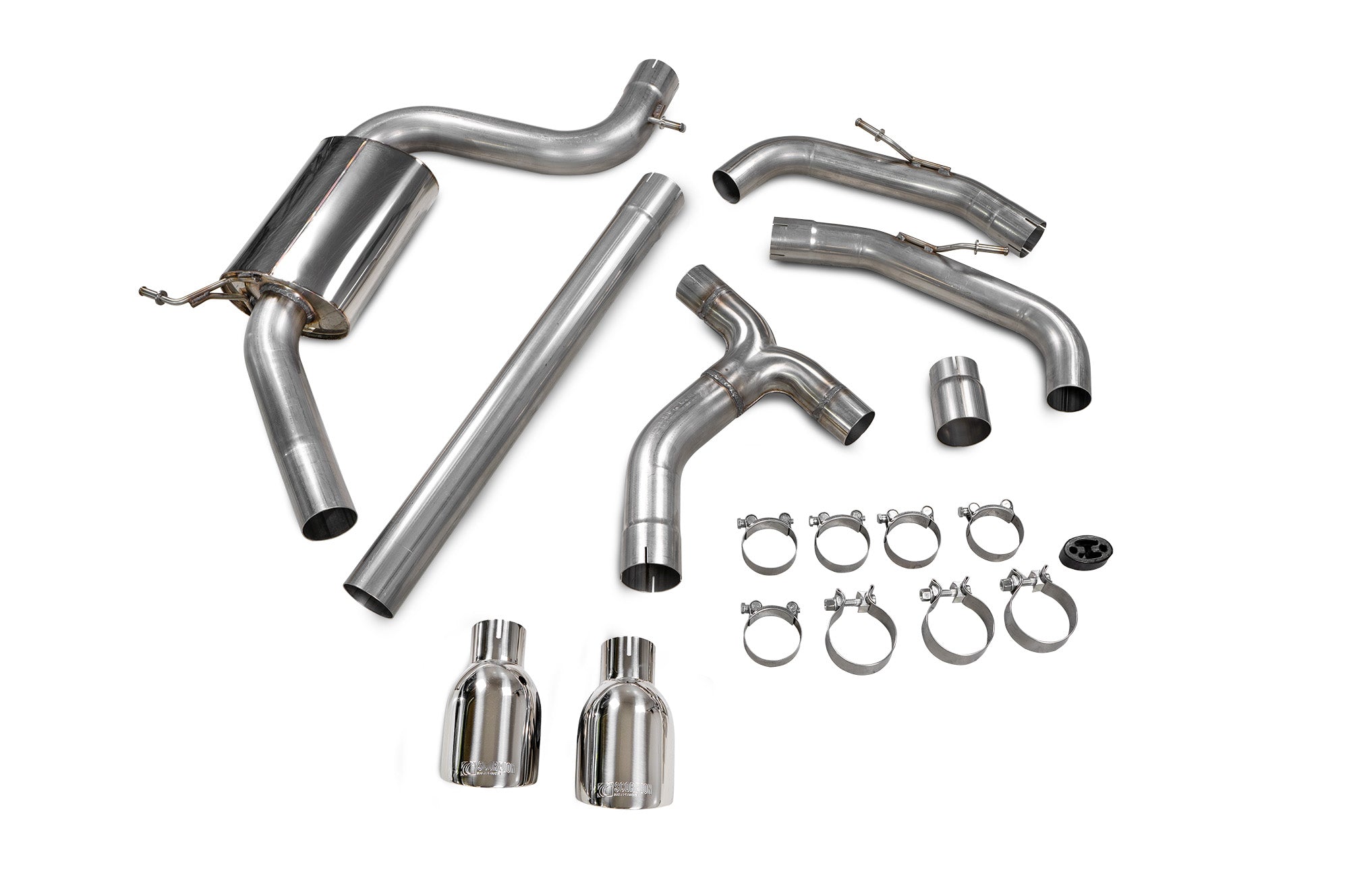 Scorpion Volkswagen Golf MK8 MK 8.5 GTI Clubsport Non-Res GPF-Back Exhaust - product image 5