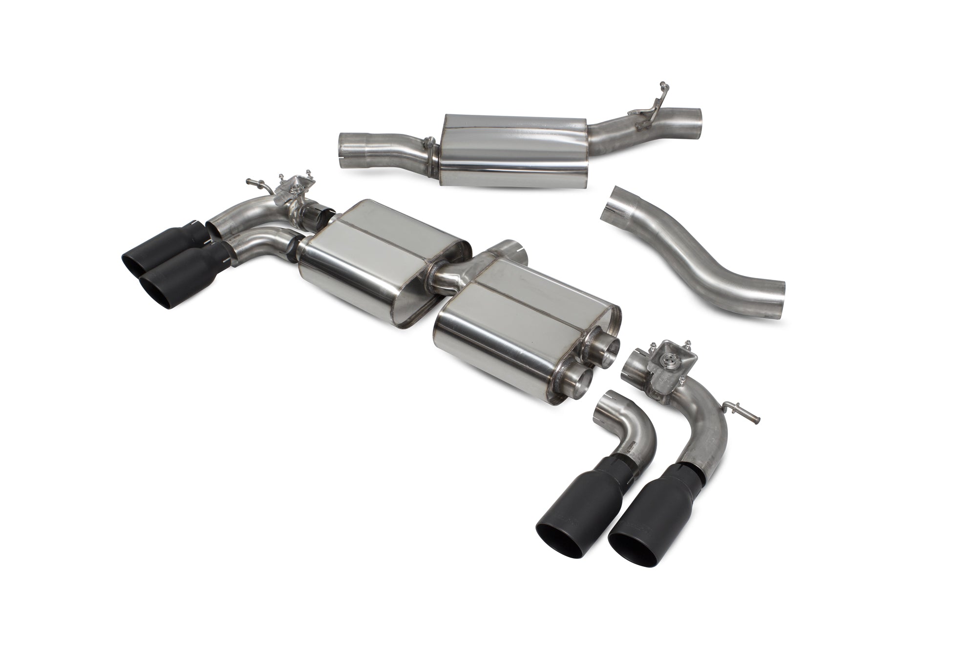 Scorpion Volkswagen Golf R MK8 8.5 GPF Model Resonated GPF-Back Exhaust - product image 4