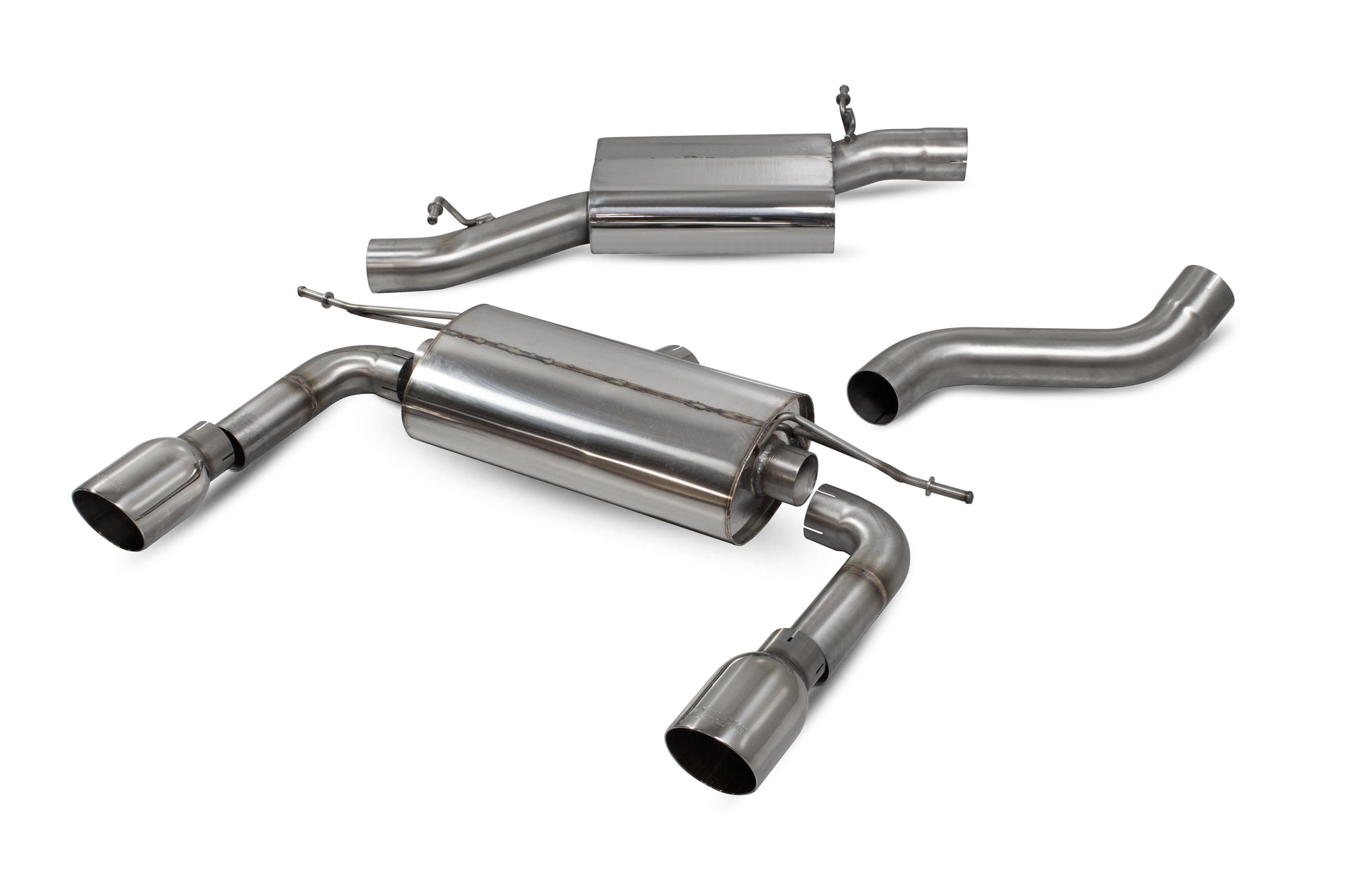 Scorpion Audi TT Mk3 MK3 2.0 Resonated Cat-Back Exhaust - product image 4