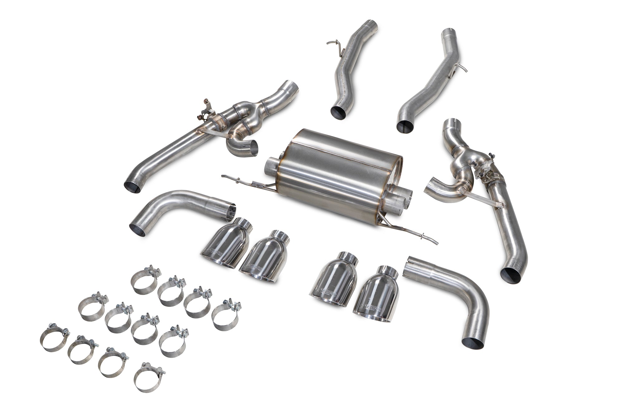 Scorpion BMW X4 M X4 M including Competition Half Exhaust System - kit view