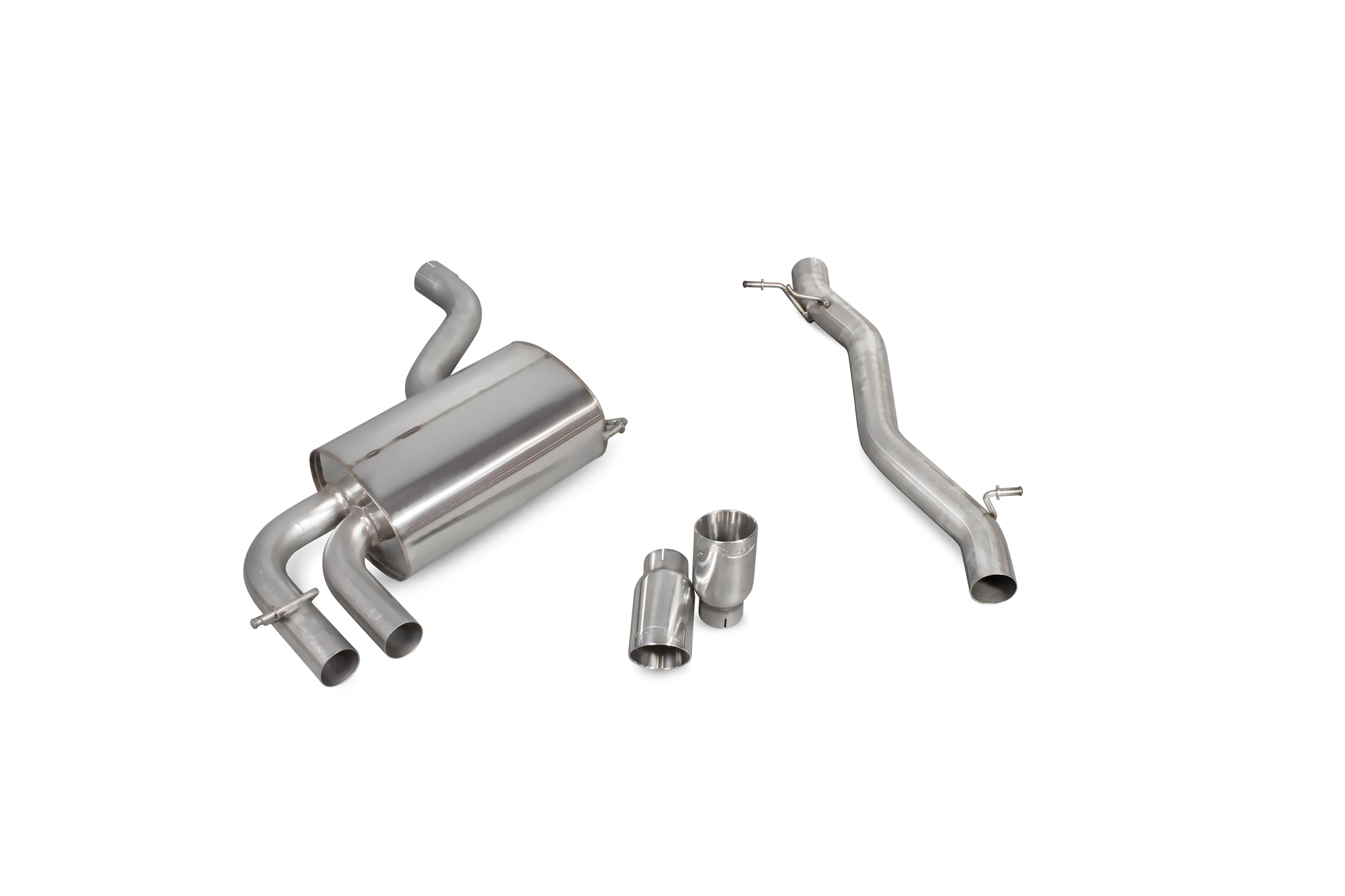 Scorpion Audi S3 8P 3 Door & Sportback Non-Res Cat-Back Exhaust - kit view