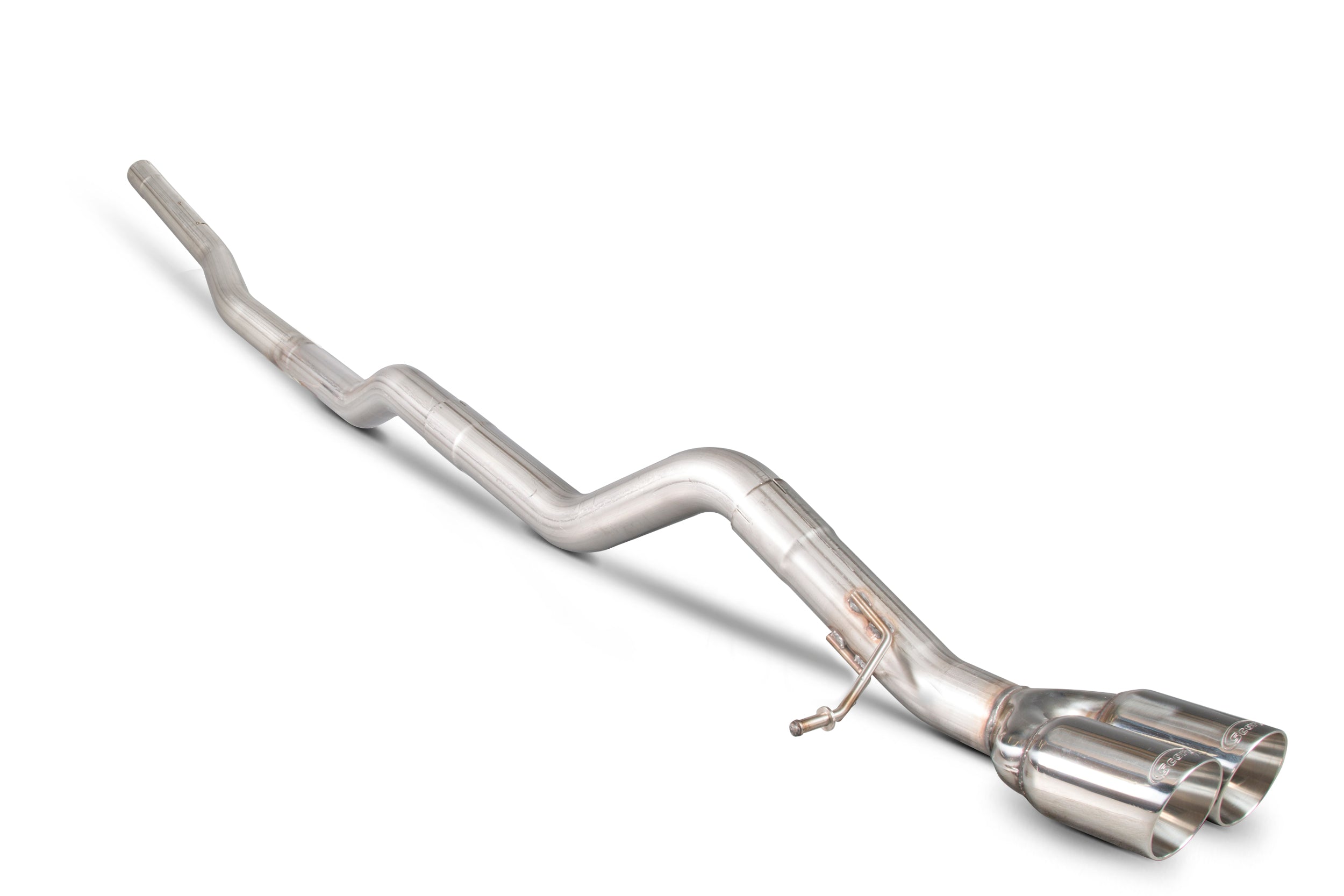Scorpion Volkswagen Transporter 2.0 Non-Res DPF-Back Exhaust - product view - Polished Daytona (twin) 90mm