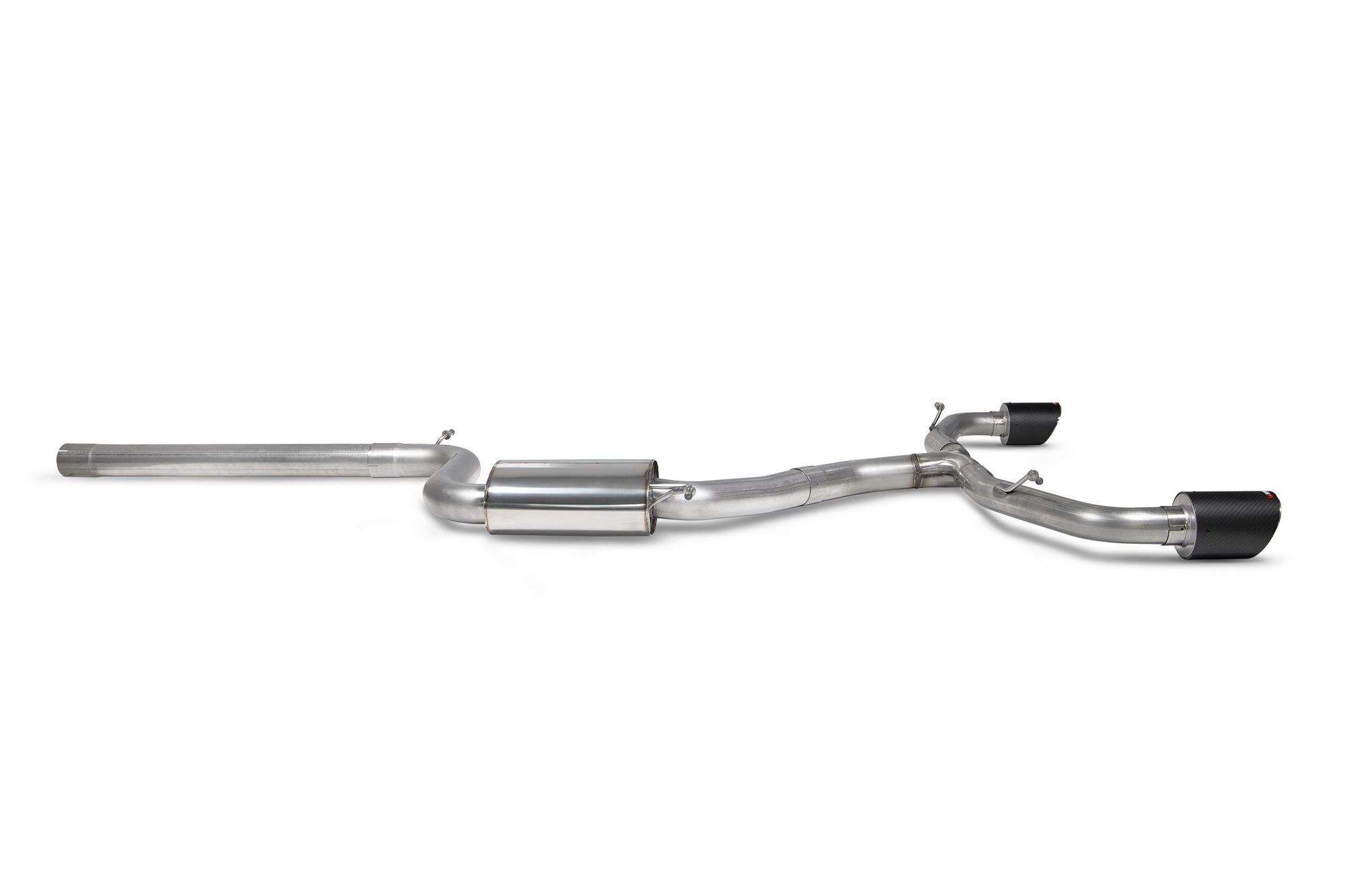 Scorpion Volkswagen Golf MK8 MK8.5 GTI Non-Res GPF-Back Exhaust - kit view