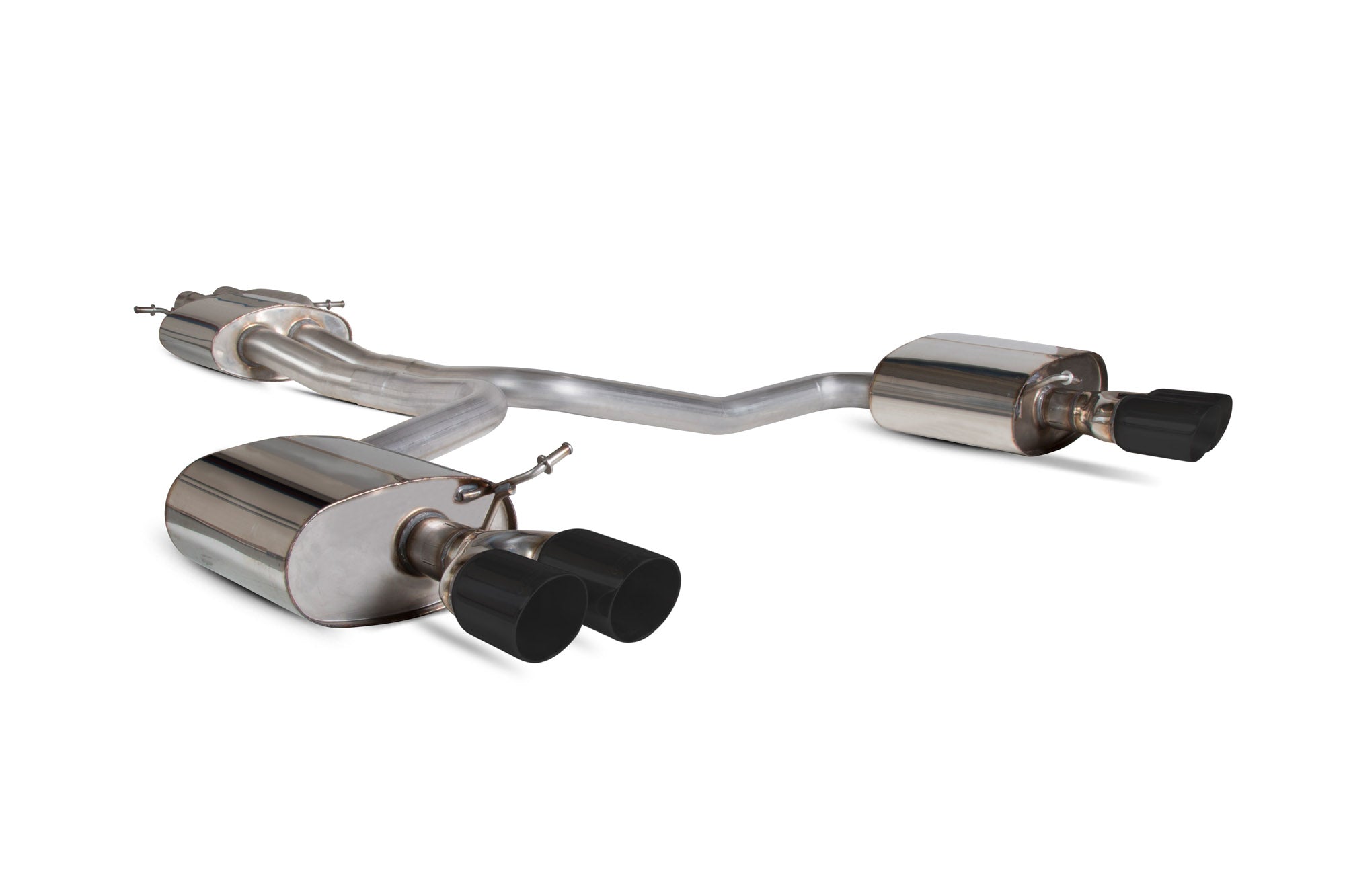 Scorpion Audi S4 B8 B8.5 8.5 Resonated Half Exhaust System - product view