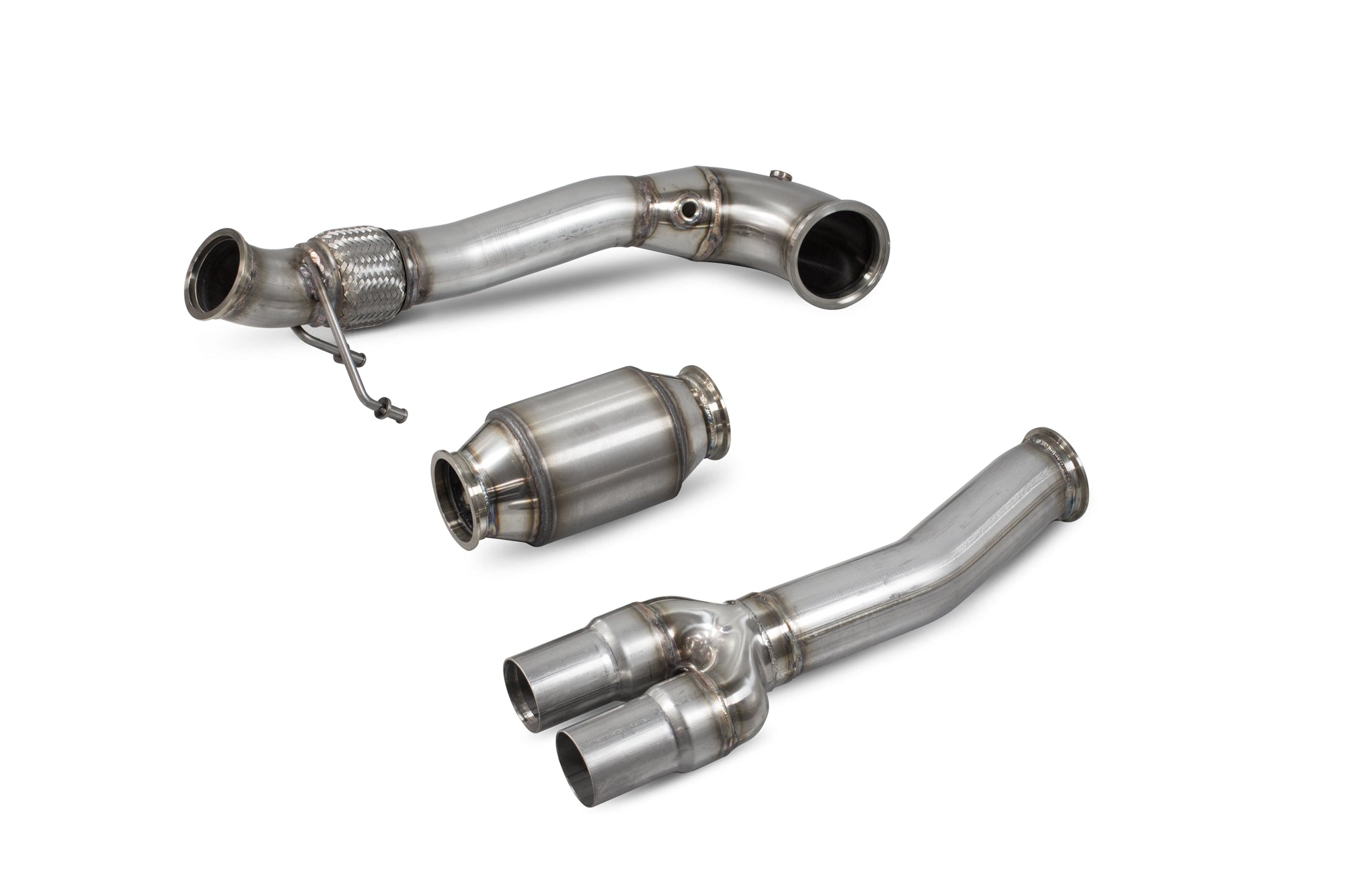 Scorpion Audi RS3 8V MK3 Sports Cat Downpipe - kit view