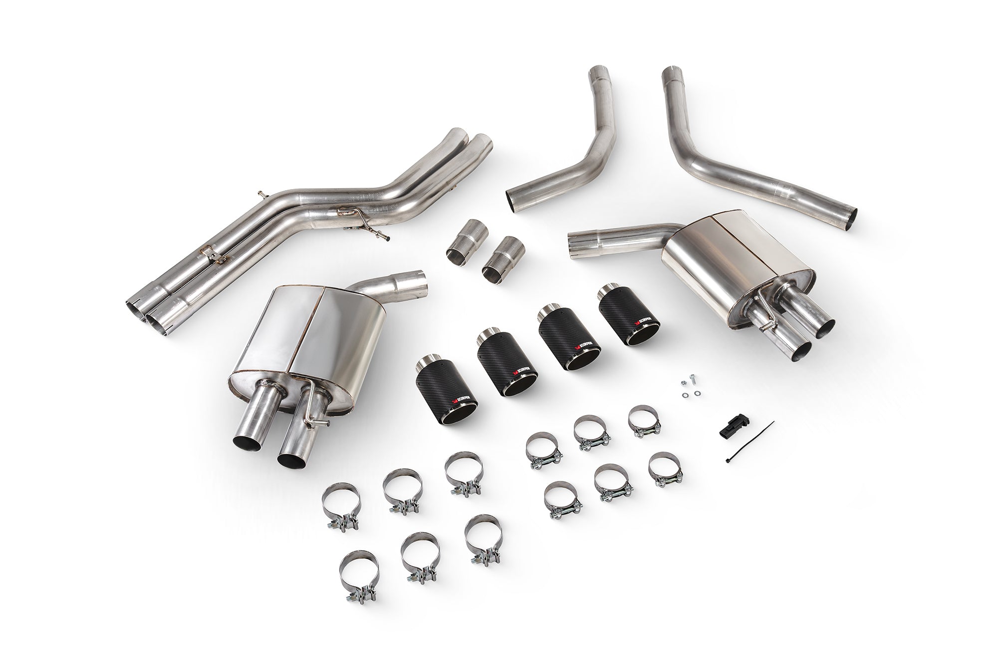 Scorpion Audi S6 S7 C7 Non-Res Half Exhaust System - product image 8
