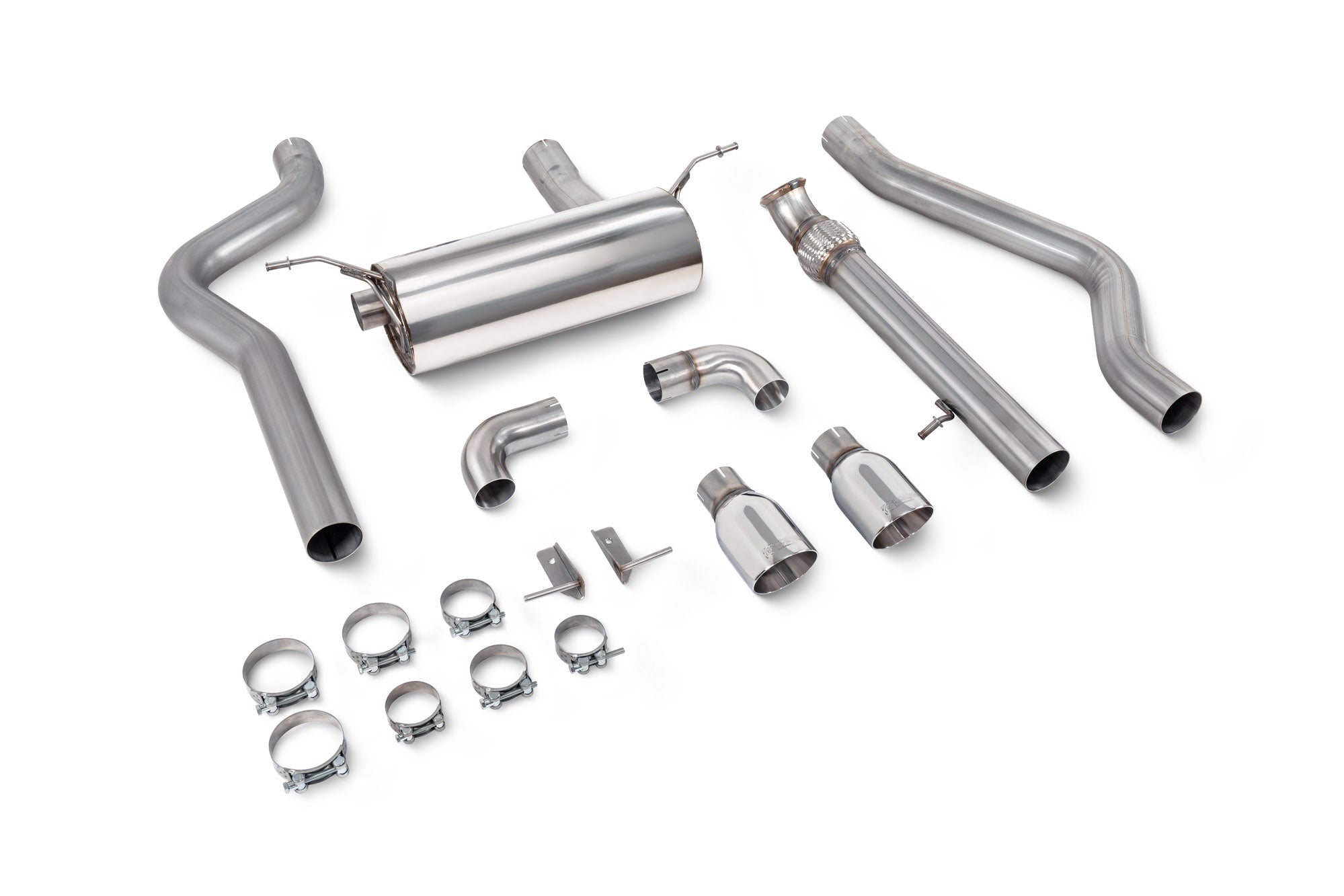Scorpion BMW M235i F22 Non-Res Cat-Back Exhaust - kit view