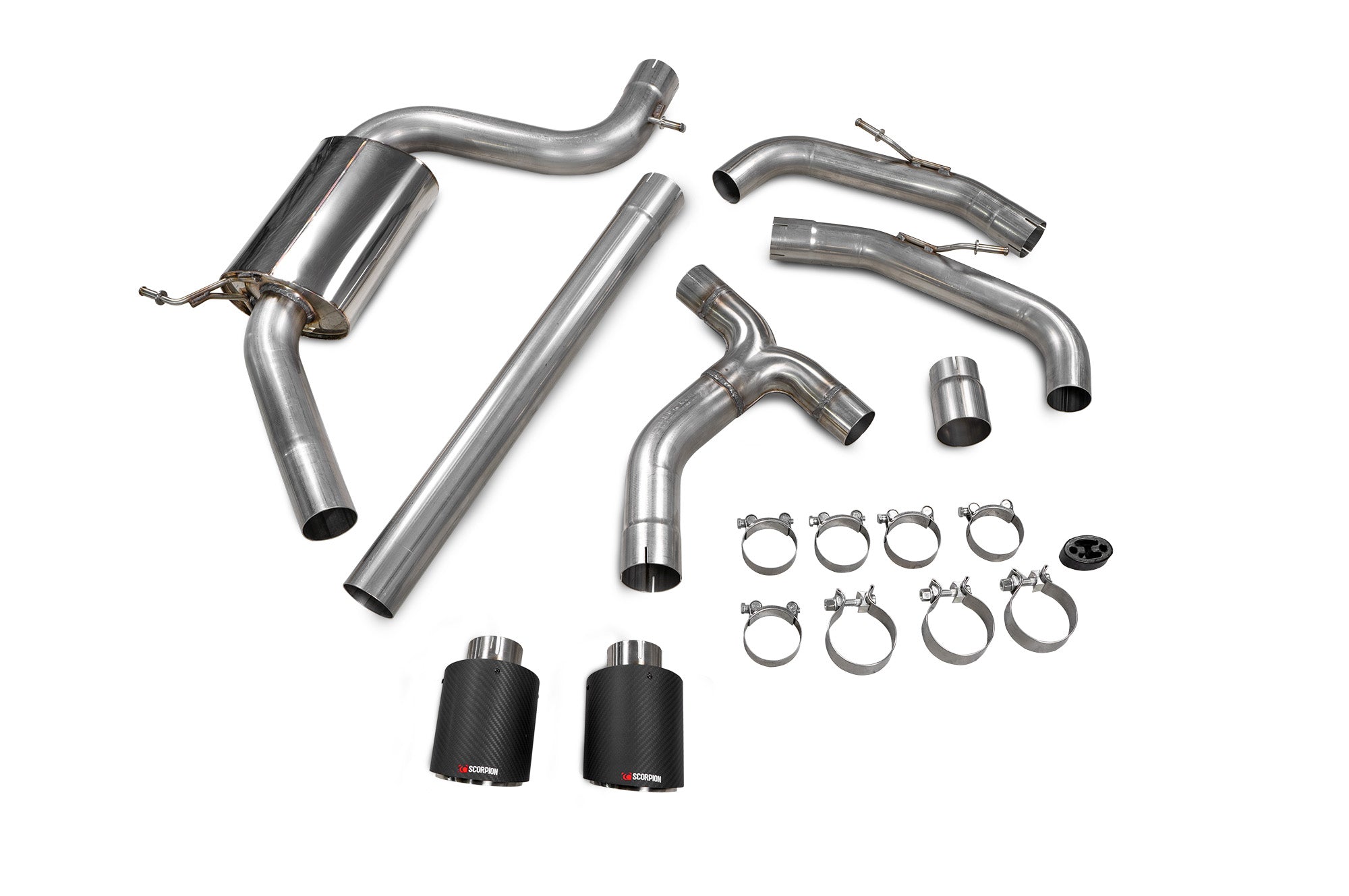 Scorpion Volkswagen Golf MK8 MK 8.5 GTI Clubsport Non-Res GPF-Back Exhaust - product image 8