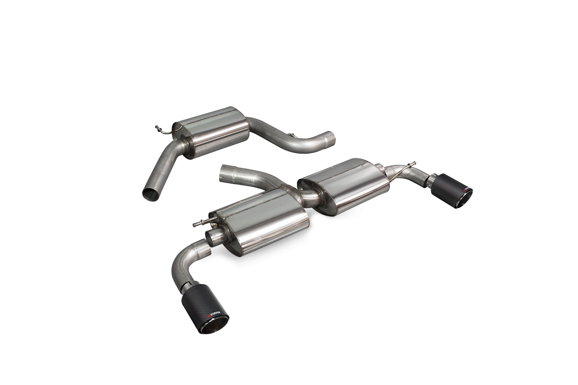 Scorpion Volkswagen Golf Mk6 GTI 2.0 Tsi & Edition 35 Non-Res Cat-Back Exhaust - kit view
