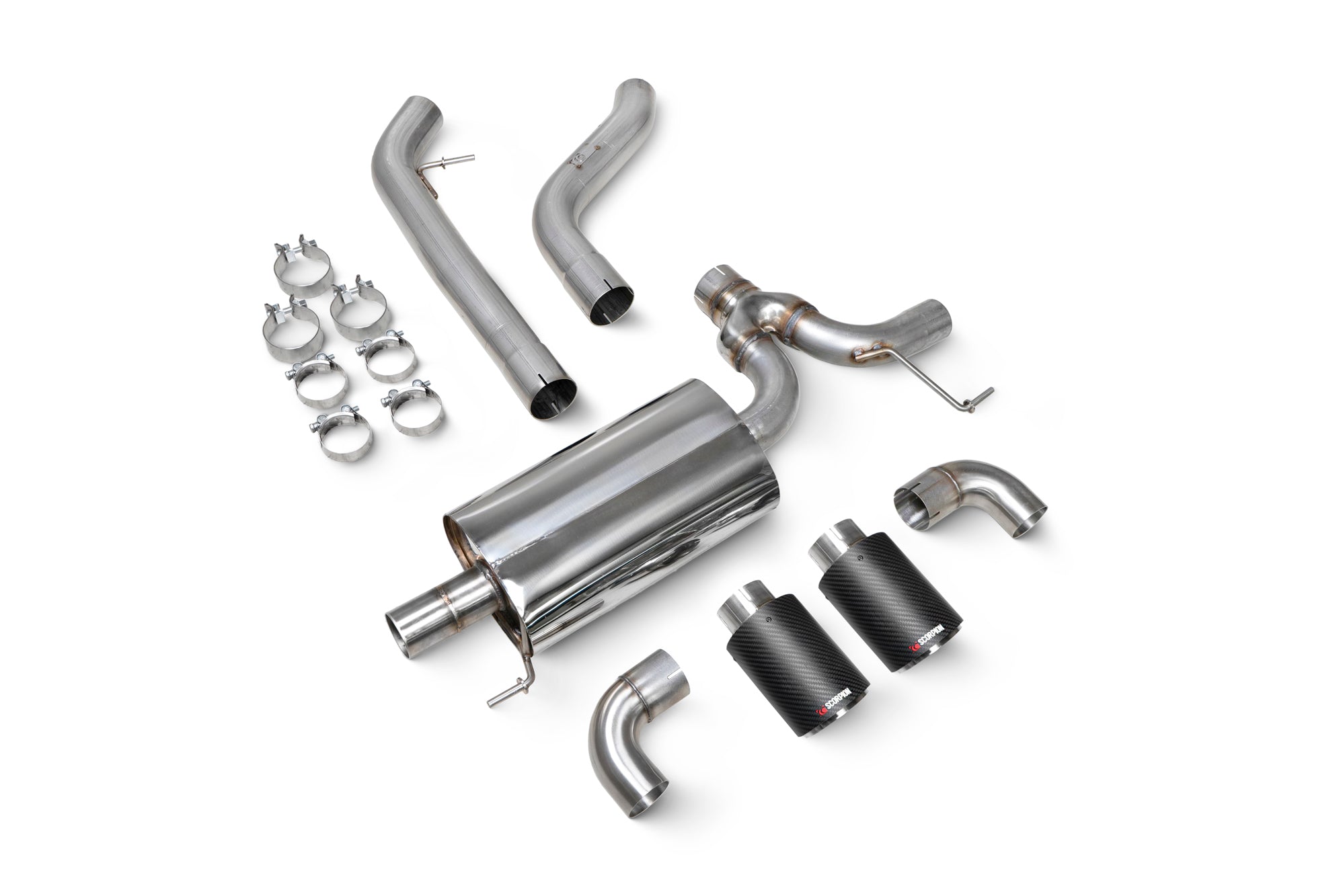 Scorpion BMW 220I G42, GPF Models only GPF-Back Exhaust - kit view