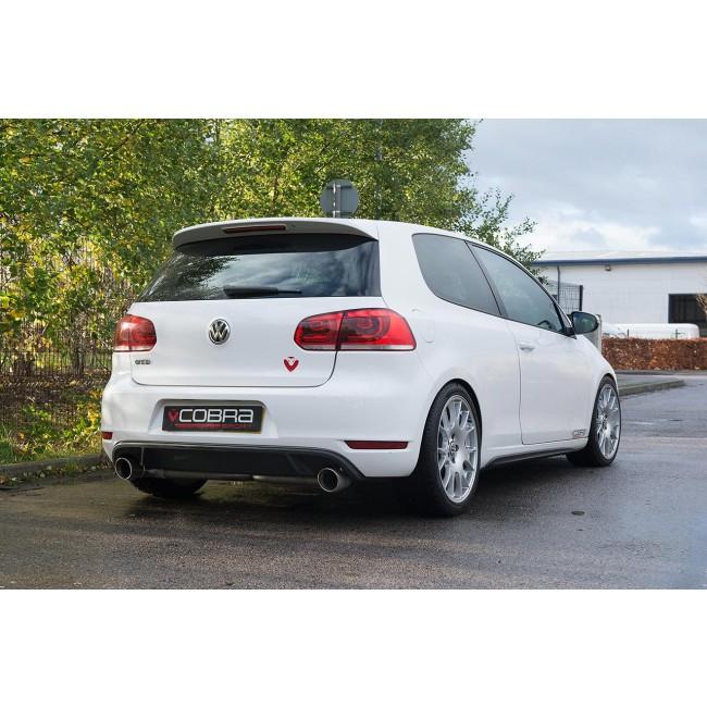 Cobra Sport - VW Golf GTD (Mk6) 2.0 TDI (5K) (09-13) Venom Box Delete GTI Style Cat Back Performance Exhaust - Nineteen72 Performance