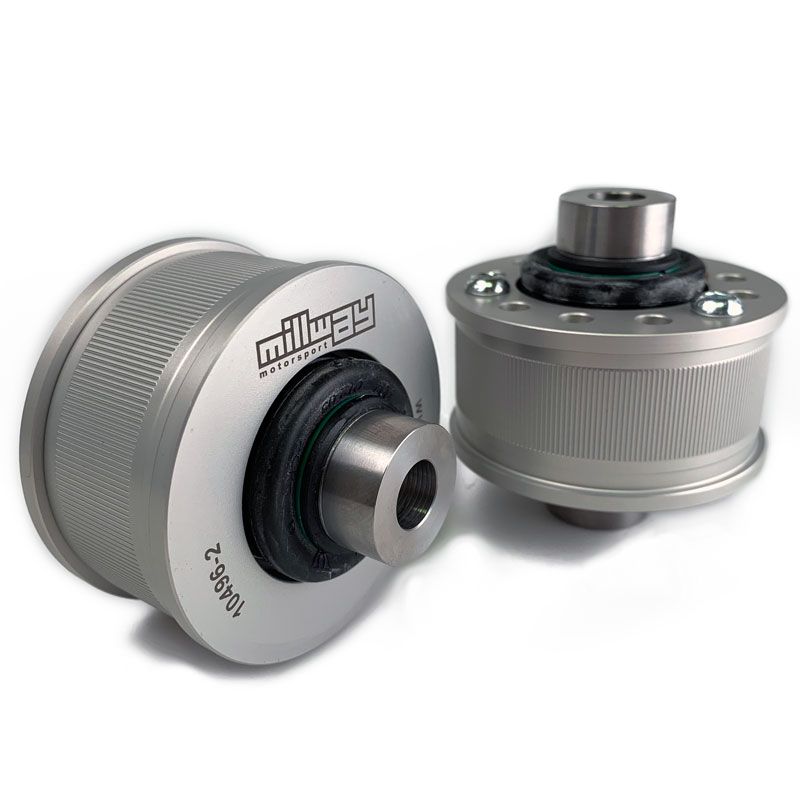 Millway Motorsport 90496-F30 sealed Uniball front tension arm bushings for BMW F2X and F3X rear-wheel-drive models