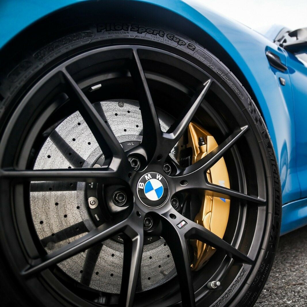 Genuine BMW F80 F82 F87 Matt Black Wheel Set 763M - Nineteen72 Performance