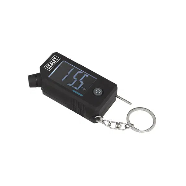 Sealey Digital Tyre Pressure & Tread Depth Gauge with LED