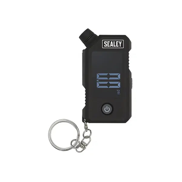 Sealey Digital Tyre Pressure & Tread Depth Gauge with LED