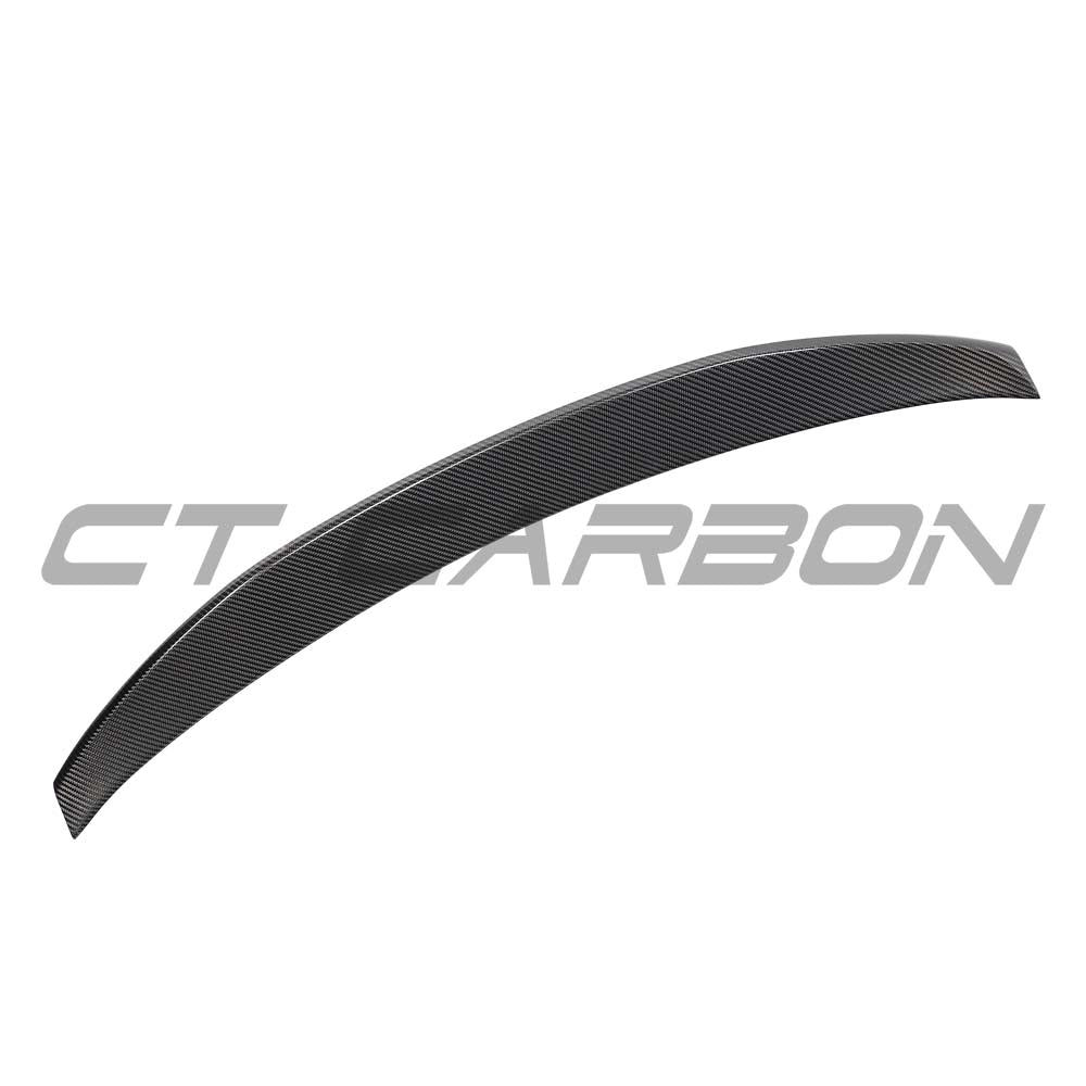 Audi RS3 8Y saloon full carbon fibre kit by CT Carbon, showing detailed carbon fibre panels and aerodynamic design features.
