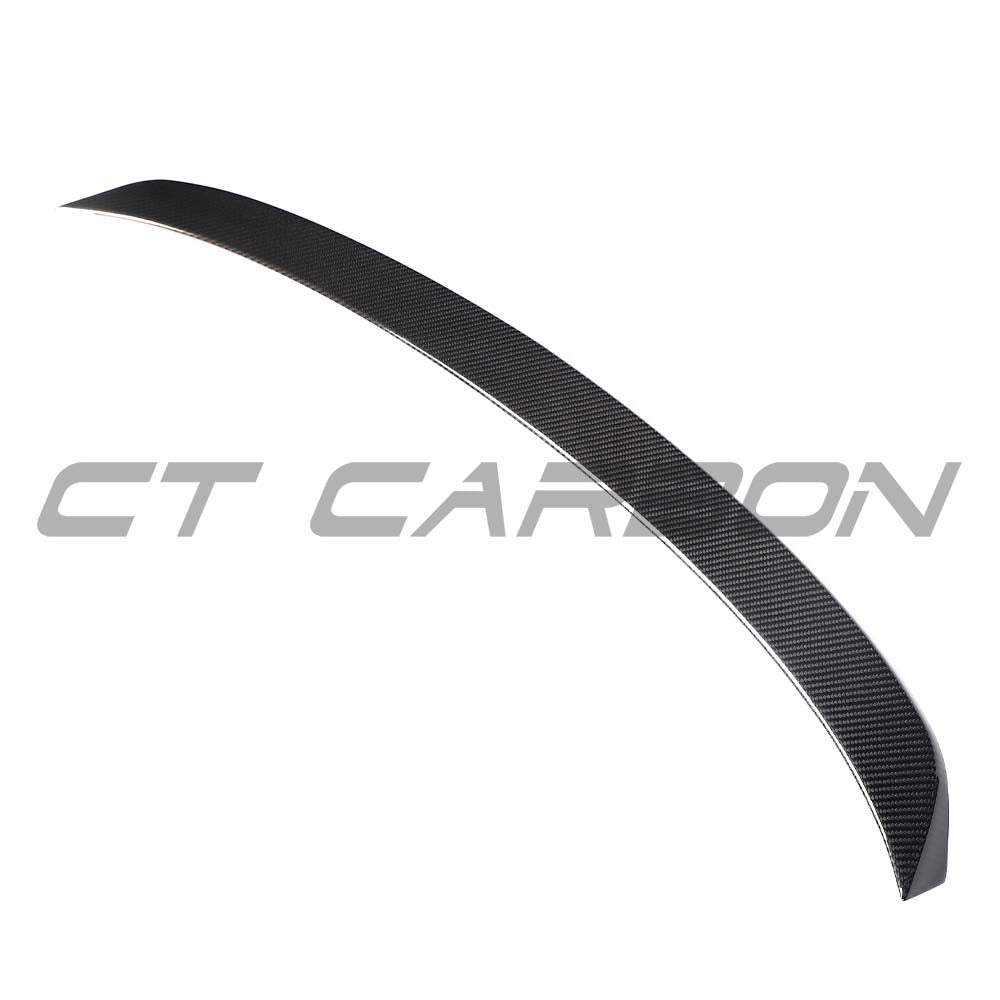 Audi RS6 C8 2019+ CT Carbon full carbon fibre kit, V2 version, showcasing detailed carbon fiber components on the car.