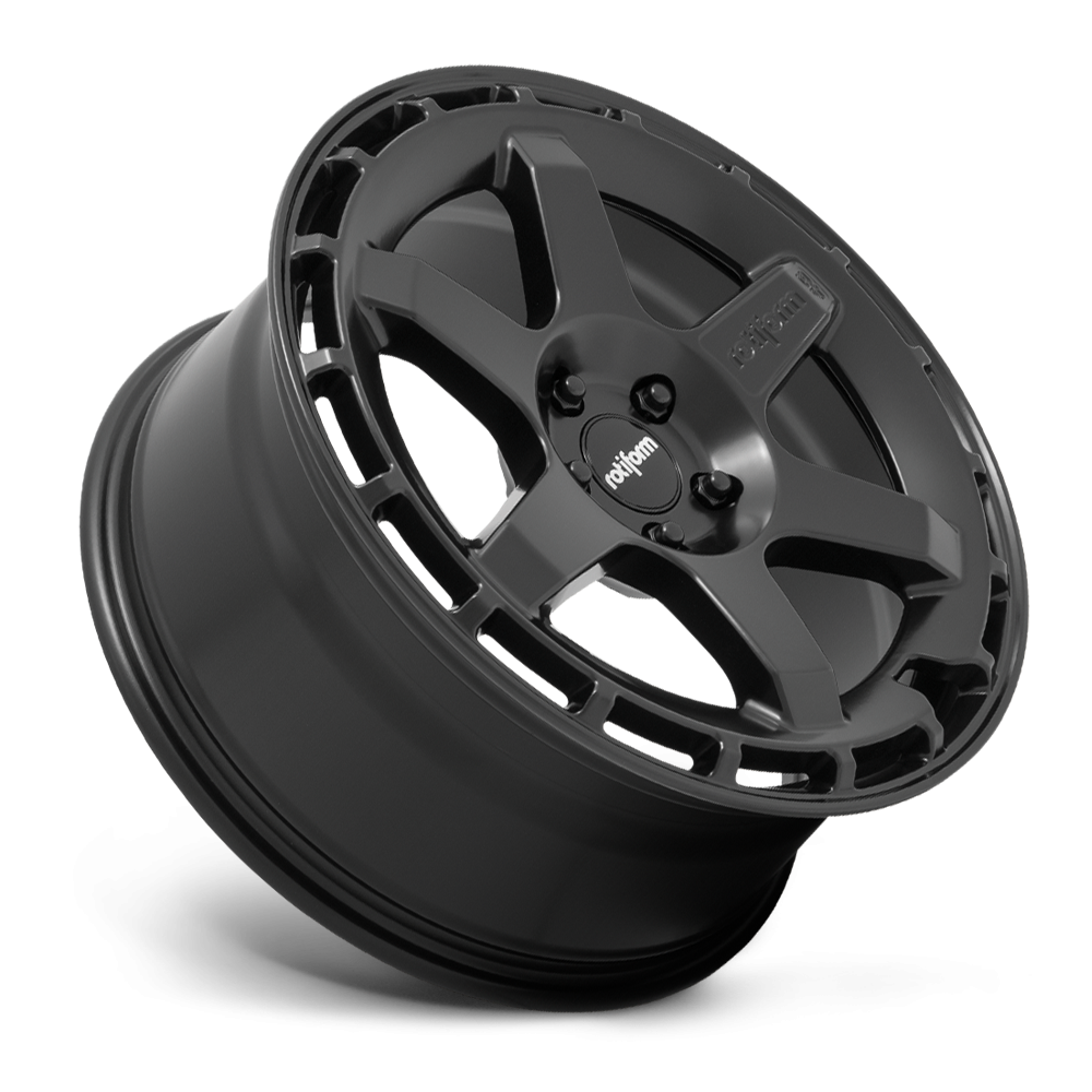 Rotiform KB1 wheels in black matte, anthracite, gloss silver, and white finish, featuring 19-inch size and 5-lug design.