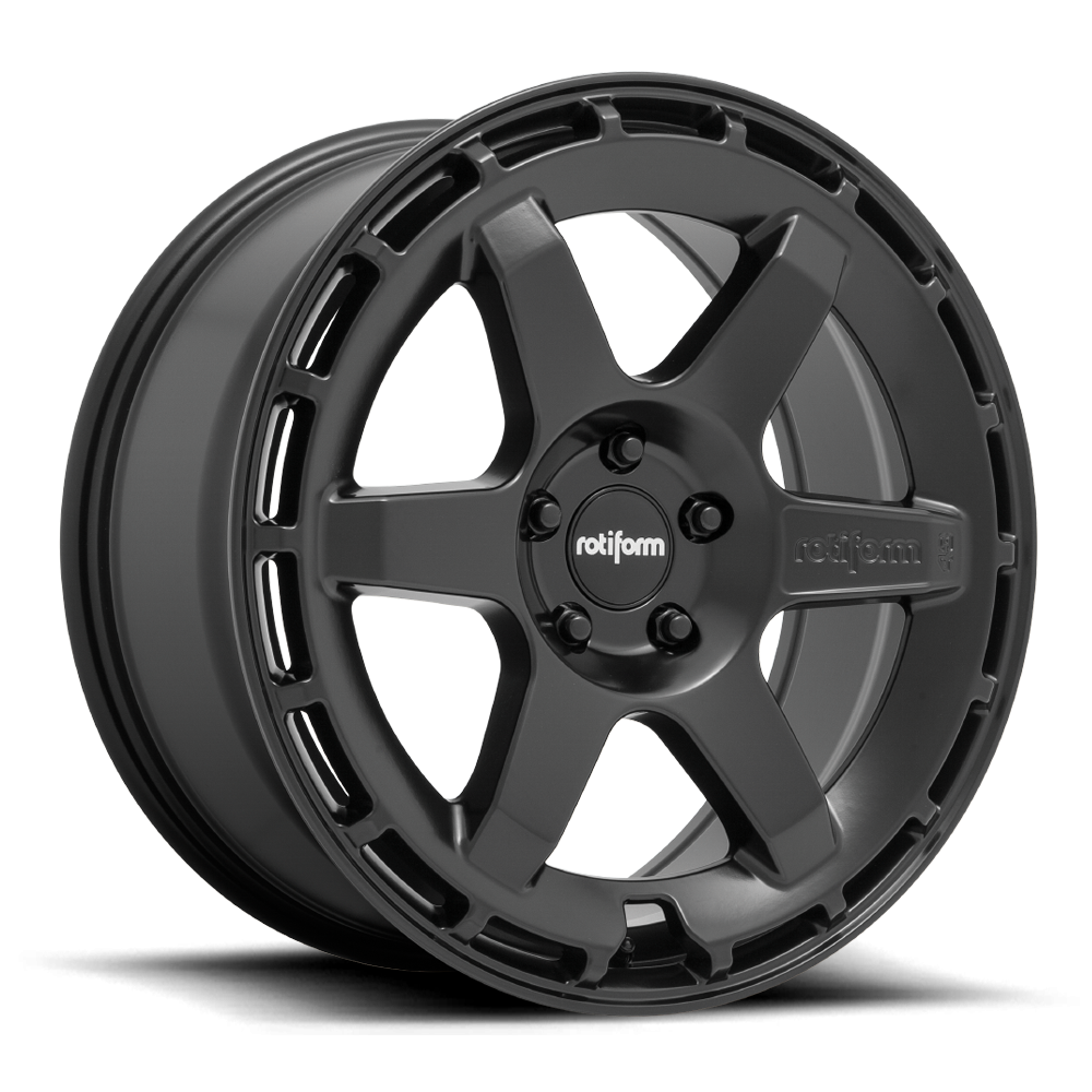 Rotiform KB1 wheels in black matte, anthracite, gloss silver, and white finishes with 19x8 inch size and five-lug design.