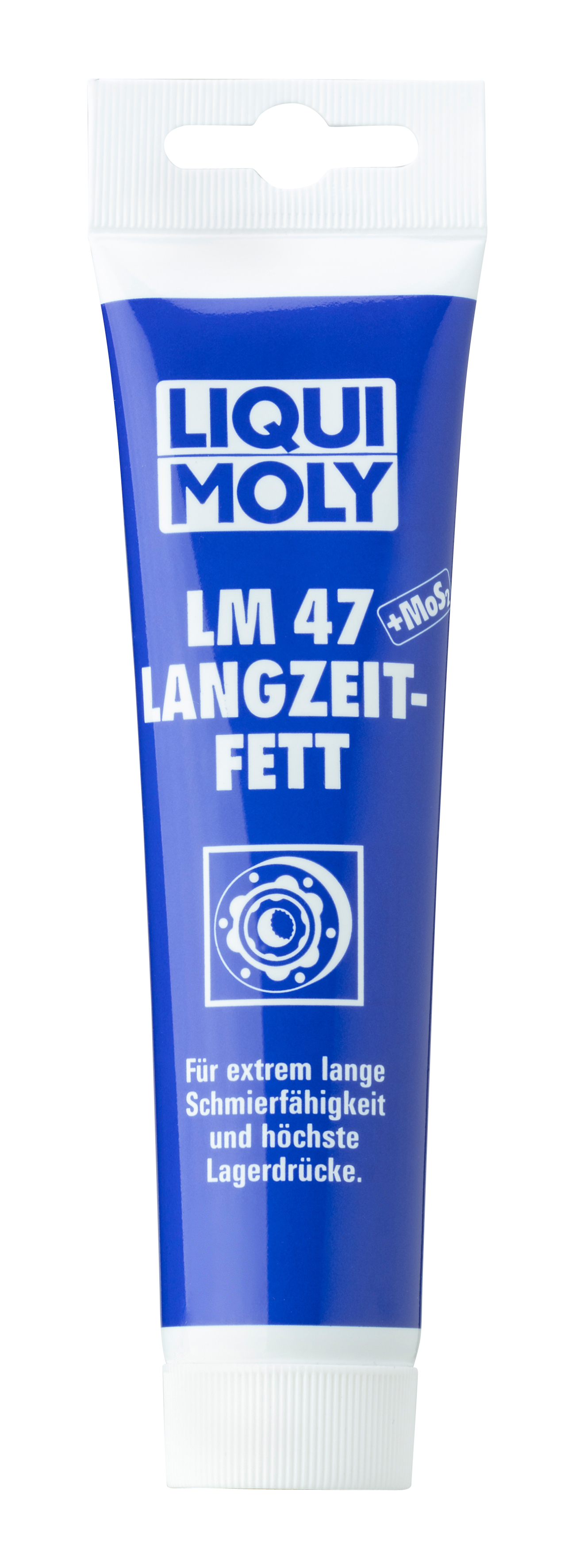 Liqui Moly LM 47 Long-Life Grease with MOS2, high-performance lubricant for automotive and industrial applications.