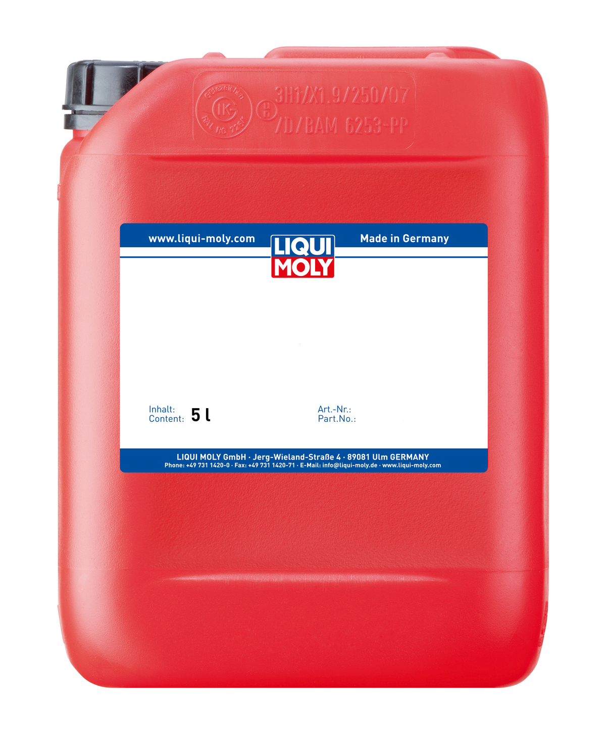 Liqui Moly Super Diesel Additive bottle showing label with blue and white design for diesel engine treatment.