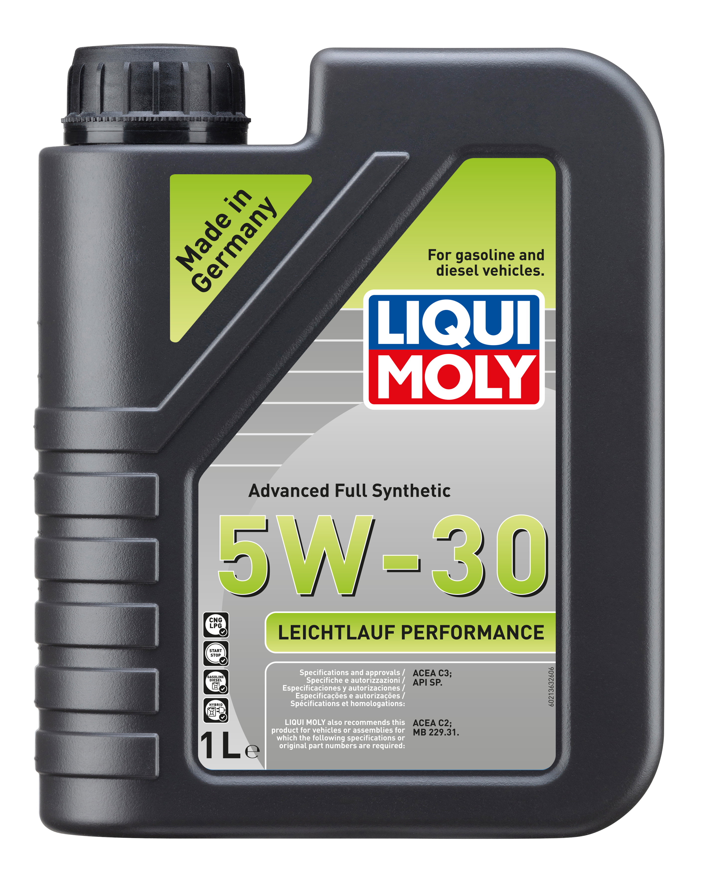 Liqui Moly Smooth Running Performance Engine Oil 5W-30 - 1 Litre