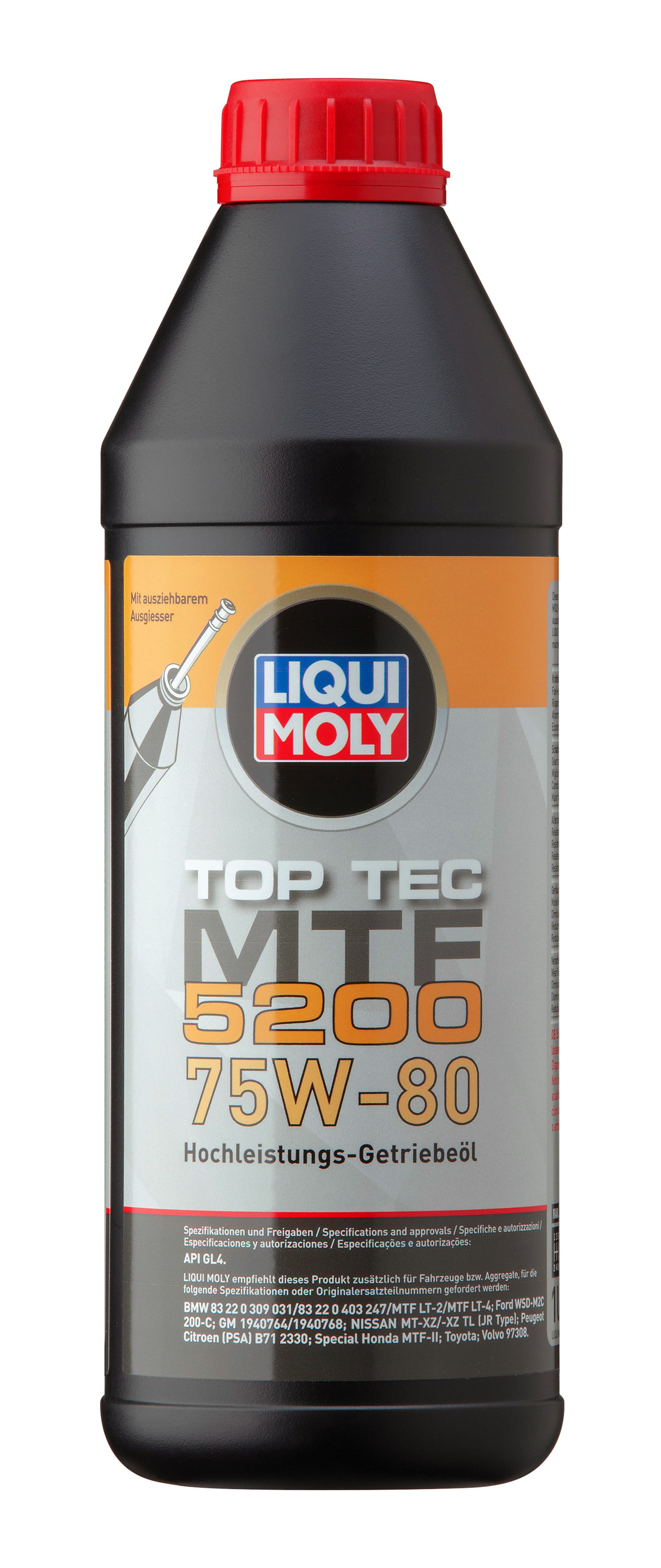 Liqui Moly Top Tec MTF 5200 75W-80 - 1 Litre