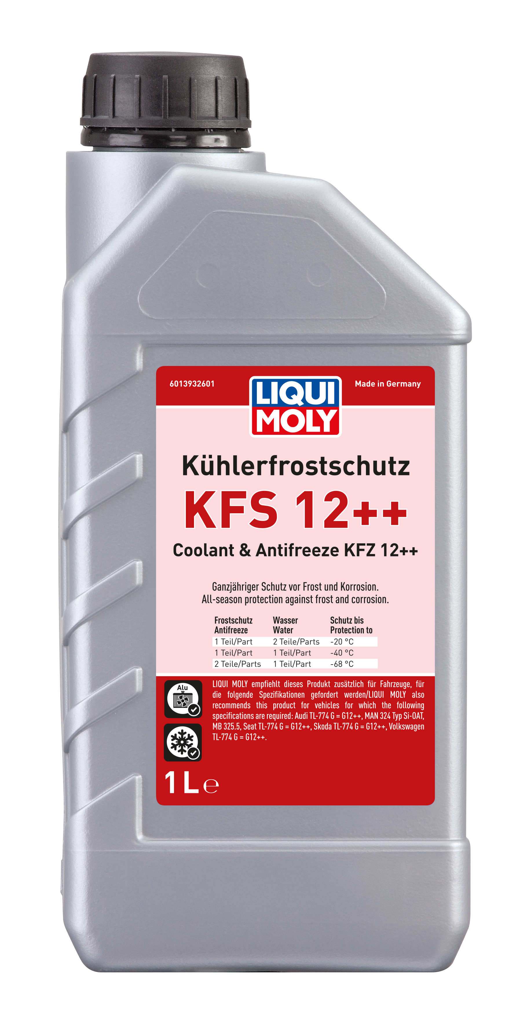 Liqui Moly Radiator Antifreeze KFS 12 Plus + - 1 Litre