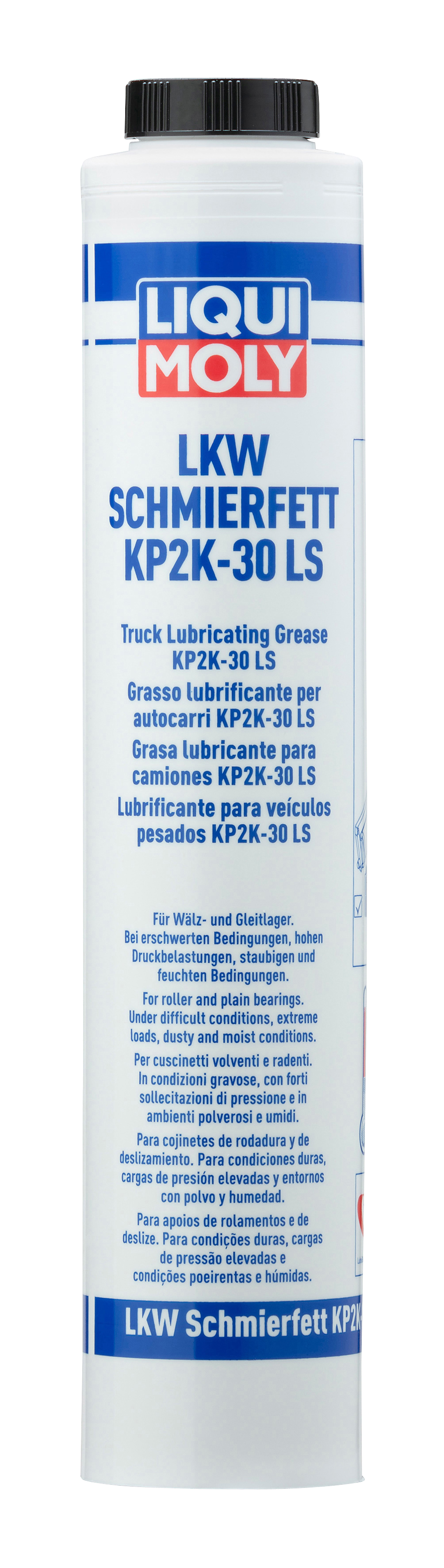 Liqui Moly Truck Lubricating Grease KP2K-30 in 400g container, suitable for commercial and agricultural equipment.
