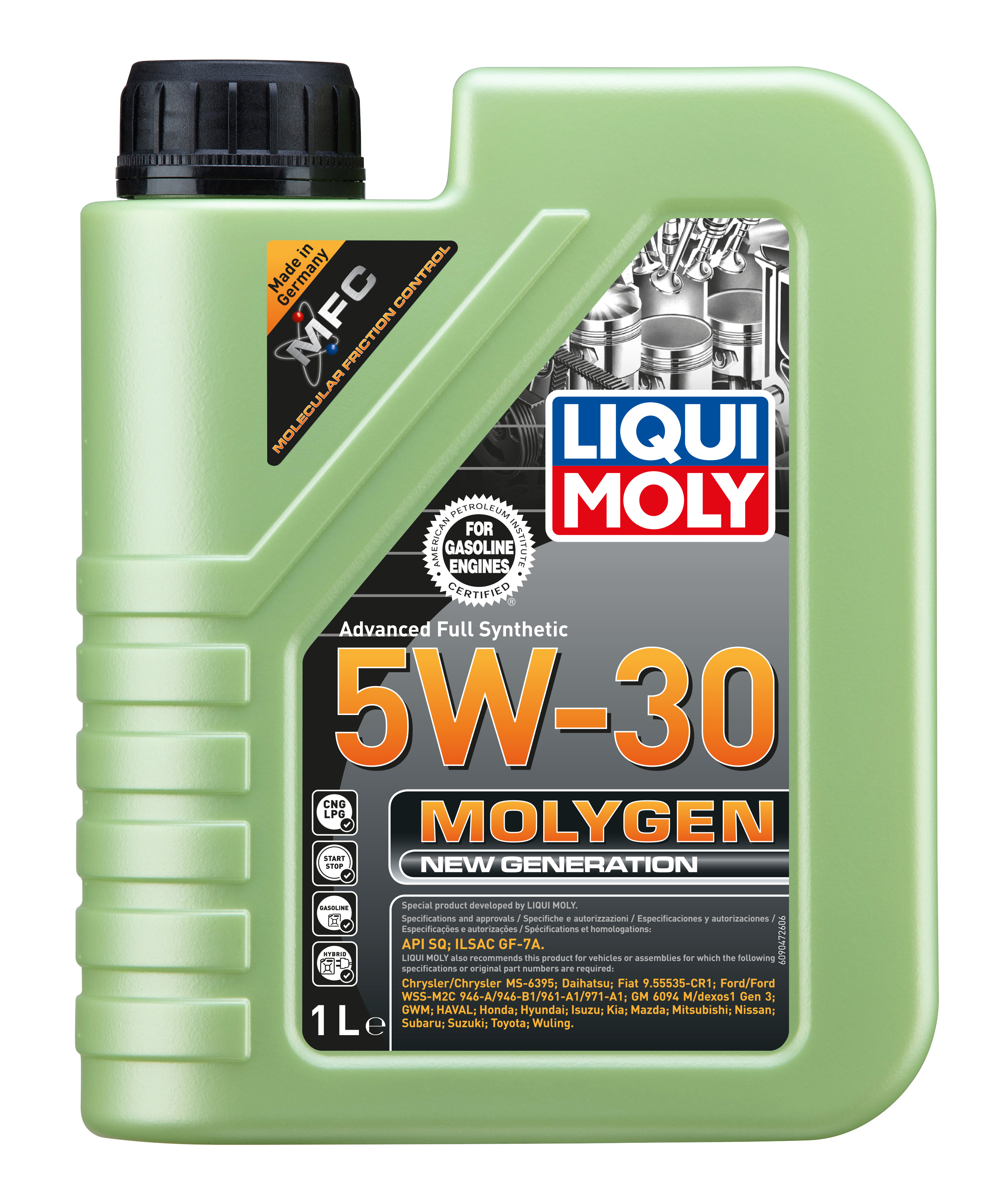 Liqui Moly Molygen New Generation Engine Oil 5W-30 - 1 Litre