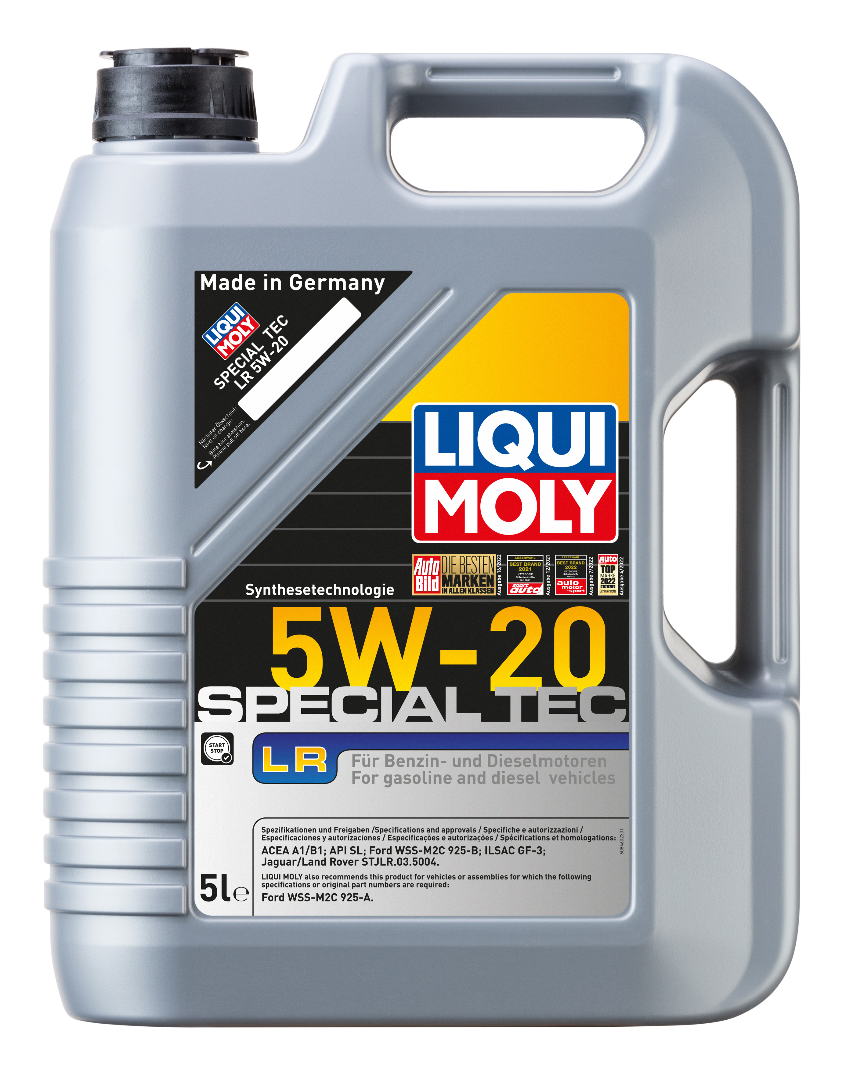 Liqui Moly Special Tec LR Engine Oil 5W-20 - 5 Litres