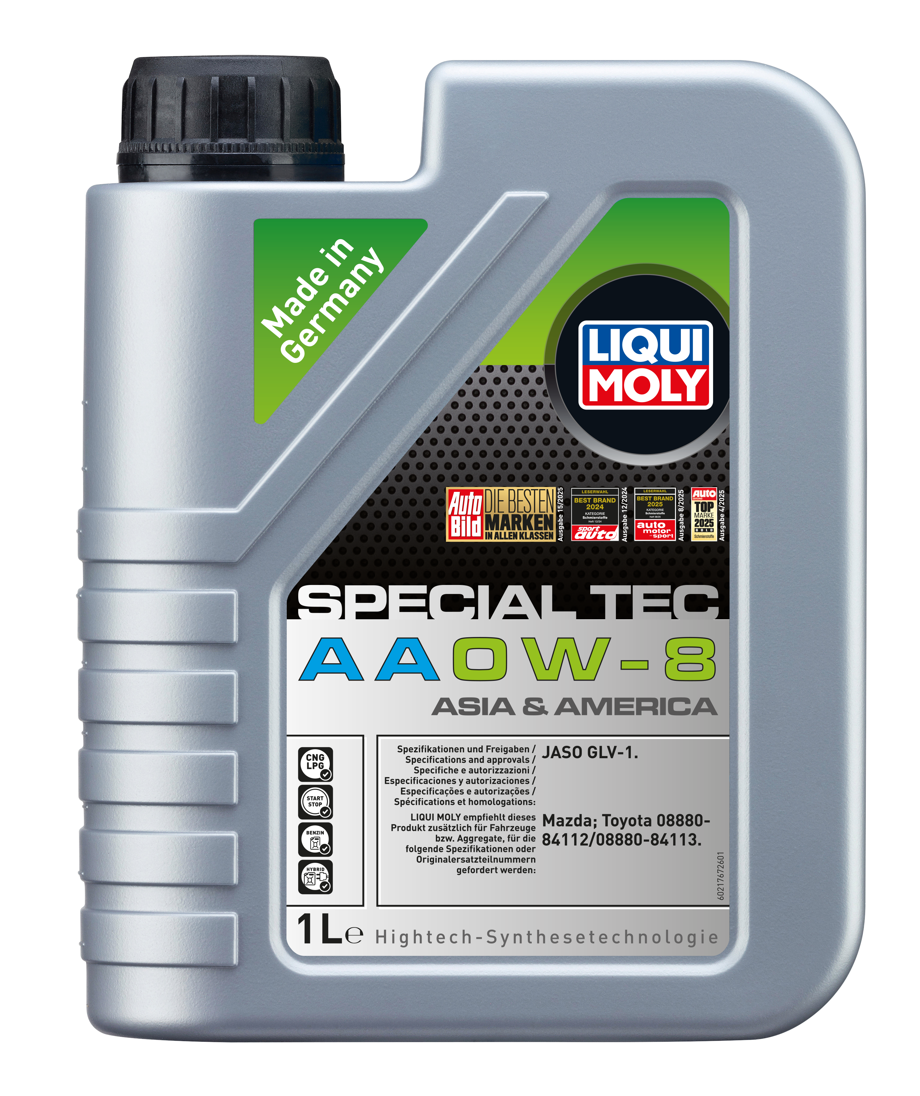 Liqui Moly Special Tec AA Engine Oil 0W-8 - 1 Litre