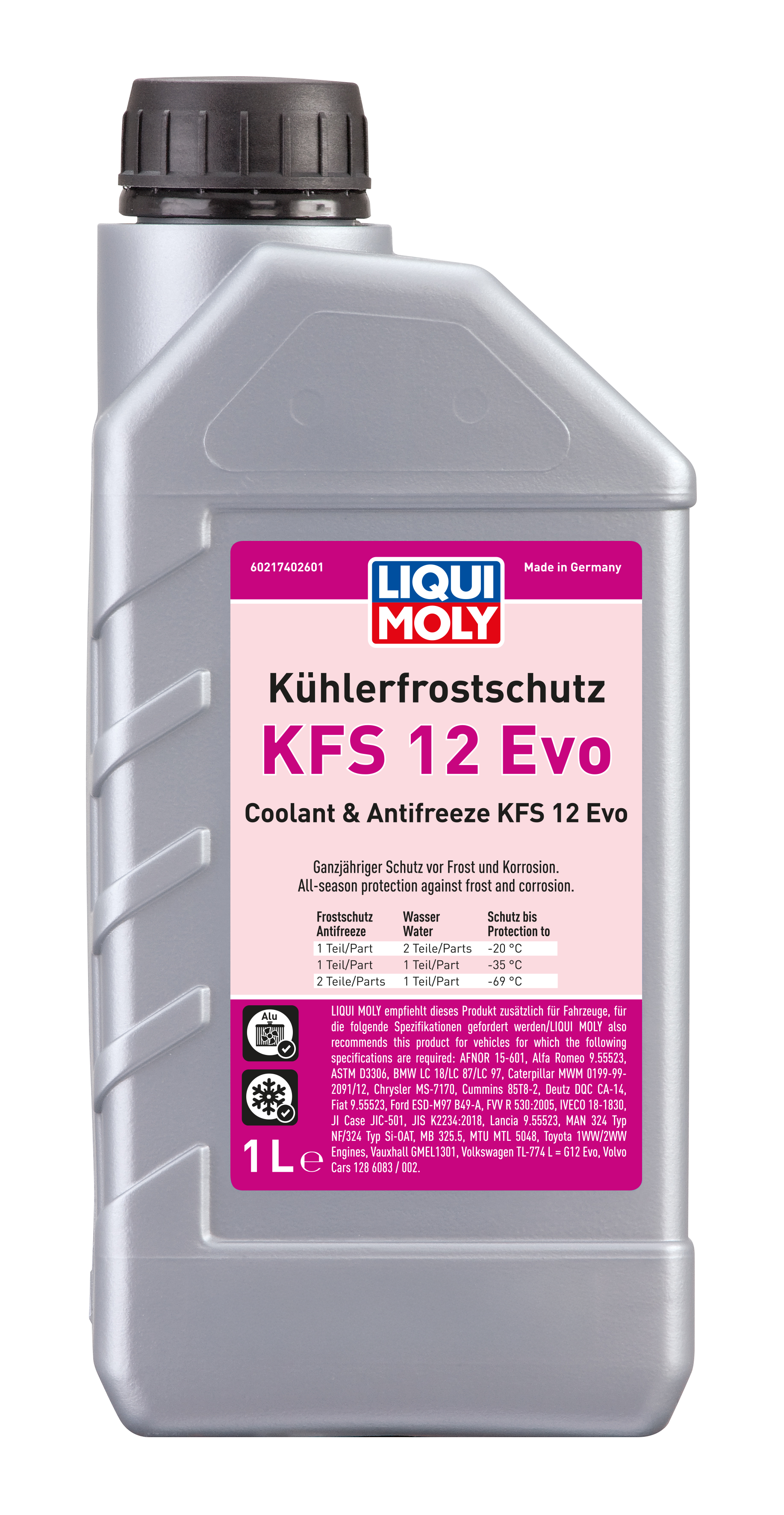 Liqui Moly Radiator Antifreeze KFS 12 Evo - 1 Litre