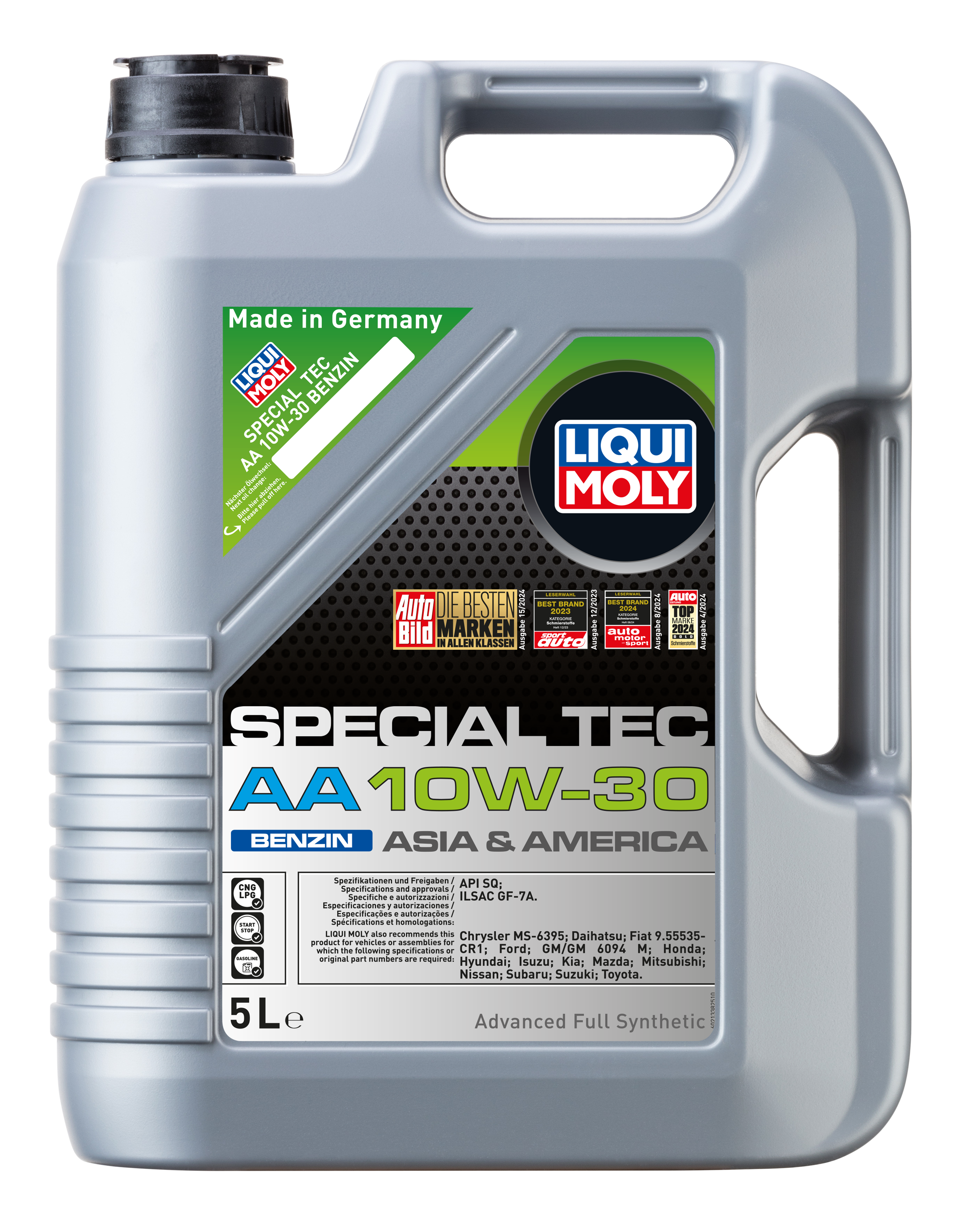 Liqui Moly Special Tec AA Engine Oil 10W-30 Benzin - 5 Litres