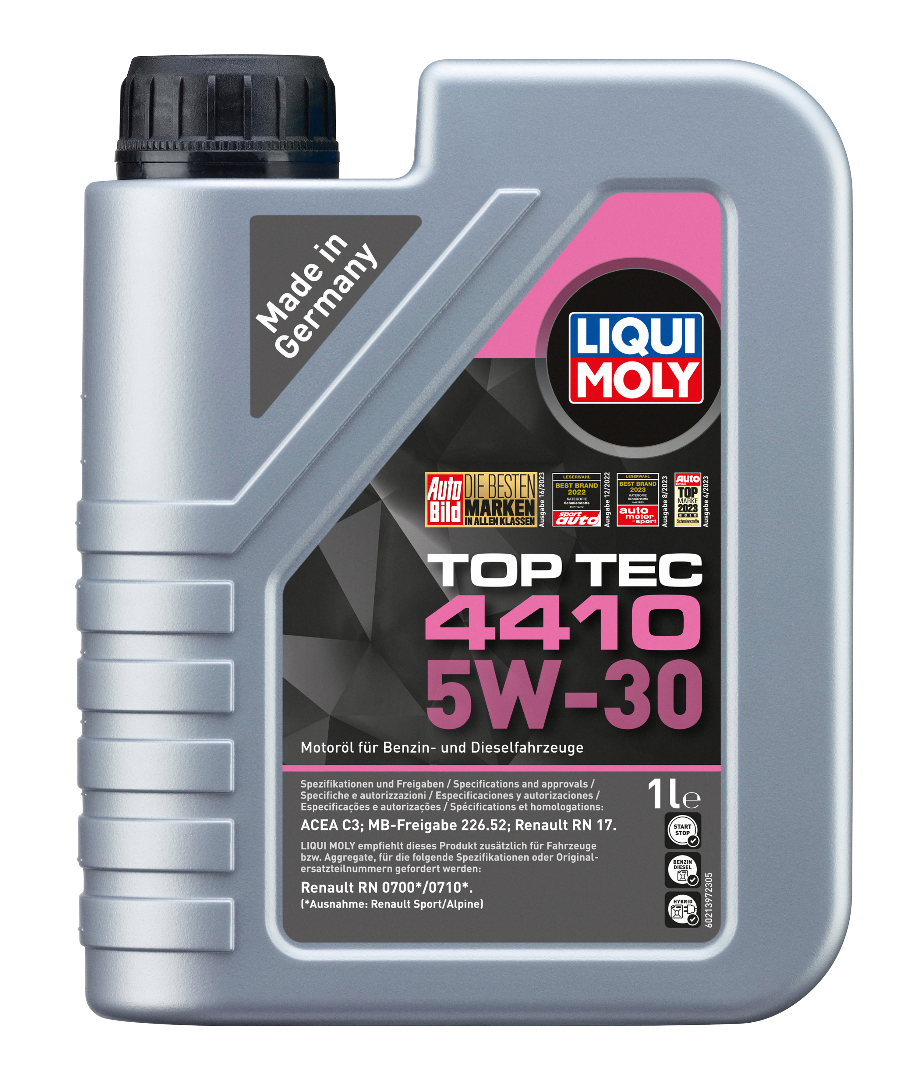 Liqui Moly Top Tec 4410 Engine Oil 5W-30 - 1 Litre