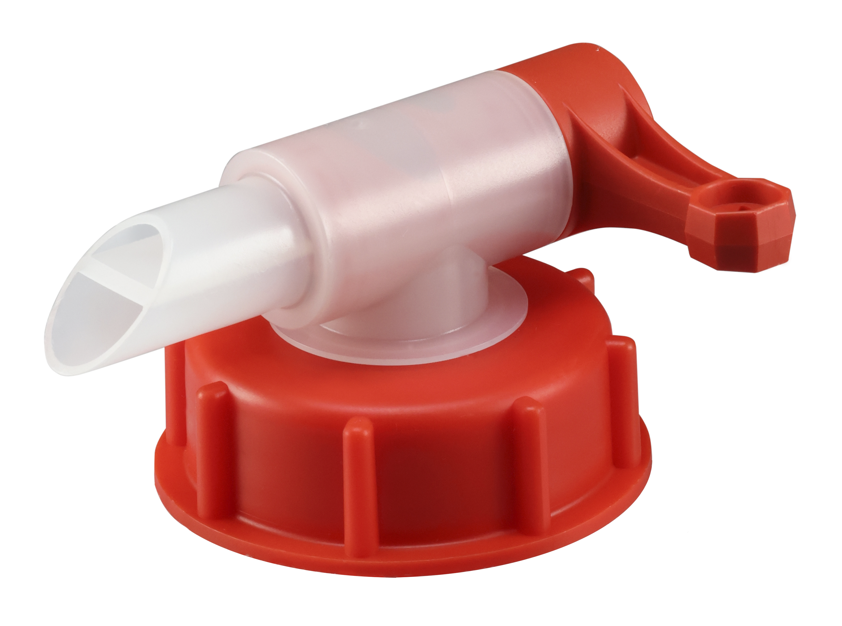 Liqui Moly drain cock for canisters, 20L, workshop tool with DIN 61 thread, used for draining liquids from canisters in automotive workshops.