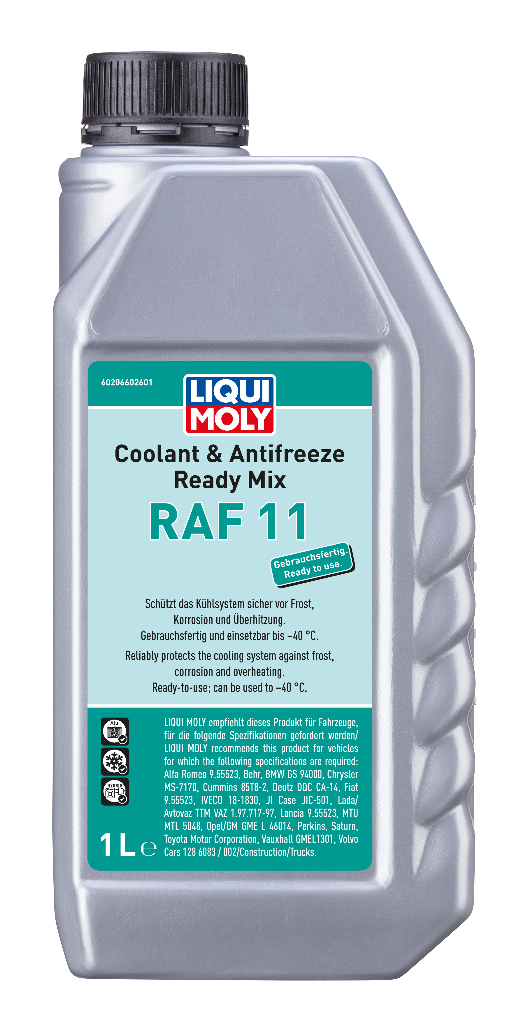 Liqui Moly Coolant Ready Mix RAF11 - 1 Litre