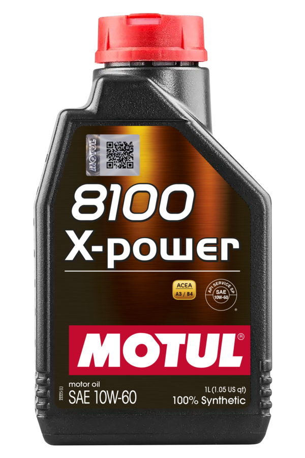 Motul 8100 X-Power 10W-60 engine oil for BMW S65 V8 M3 service kit