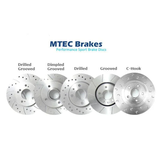 MTEC Performance Brake Discs (Rear) - BMW 1 Series M135I/M140i F20/F21